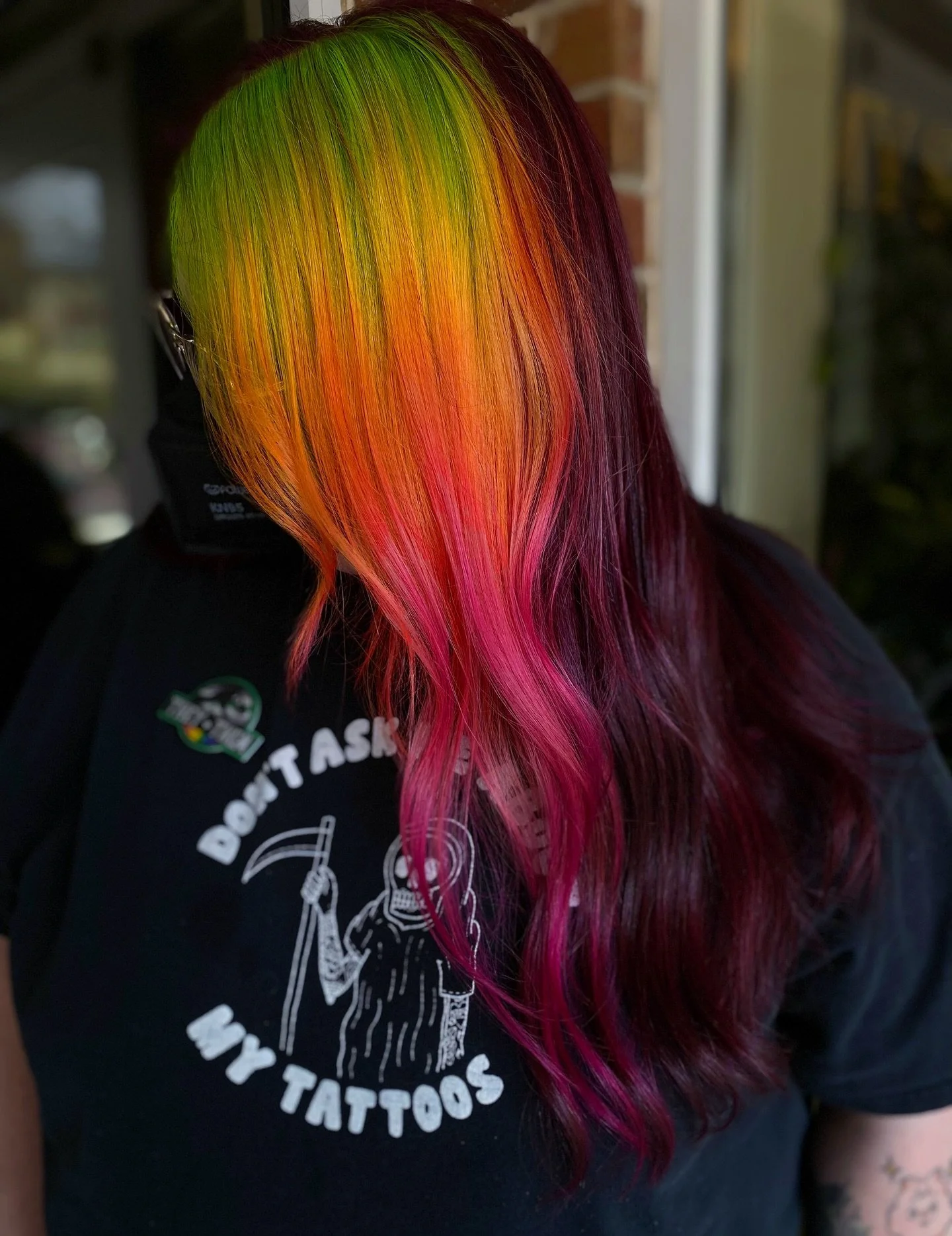 Sometimes I just HAVE to do some neons 💚💛🧡🩷