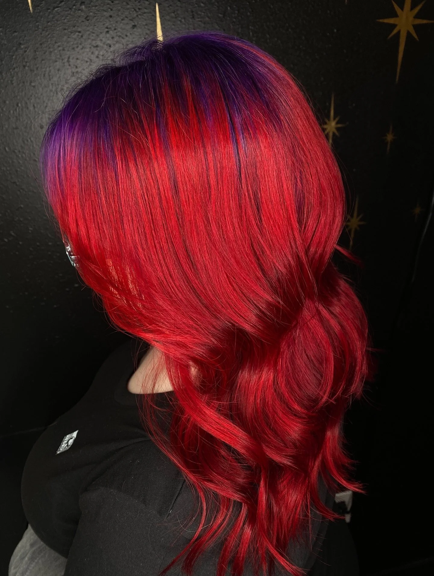 Would you believe me if I told you her hair was GREEN the last time we did it? Stylists: have you ever crashed out over your vivid client wanting to cross the color wheel? And you did a remover but it&rsquo;s just not getting there? My fav trick is s