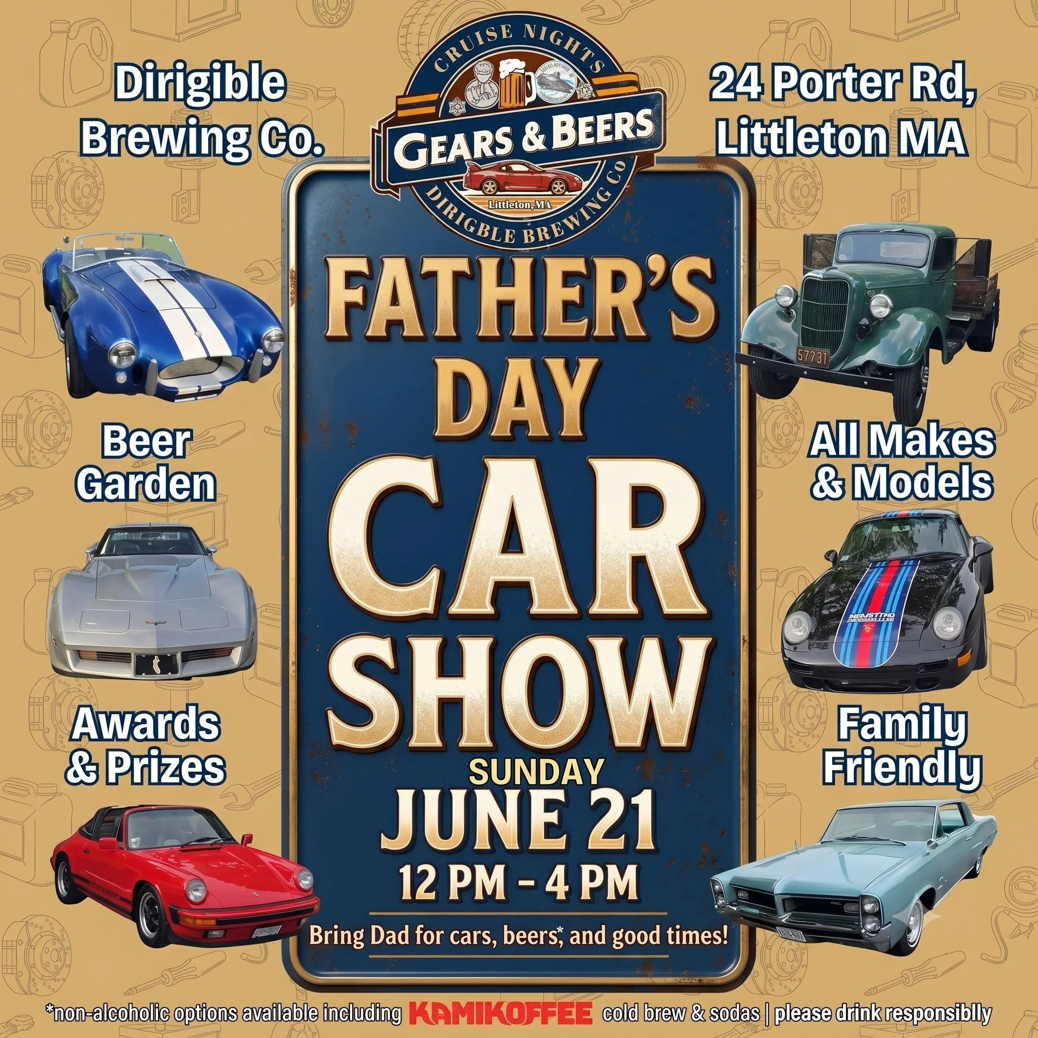 Gears and Beers Father’s Day