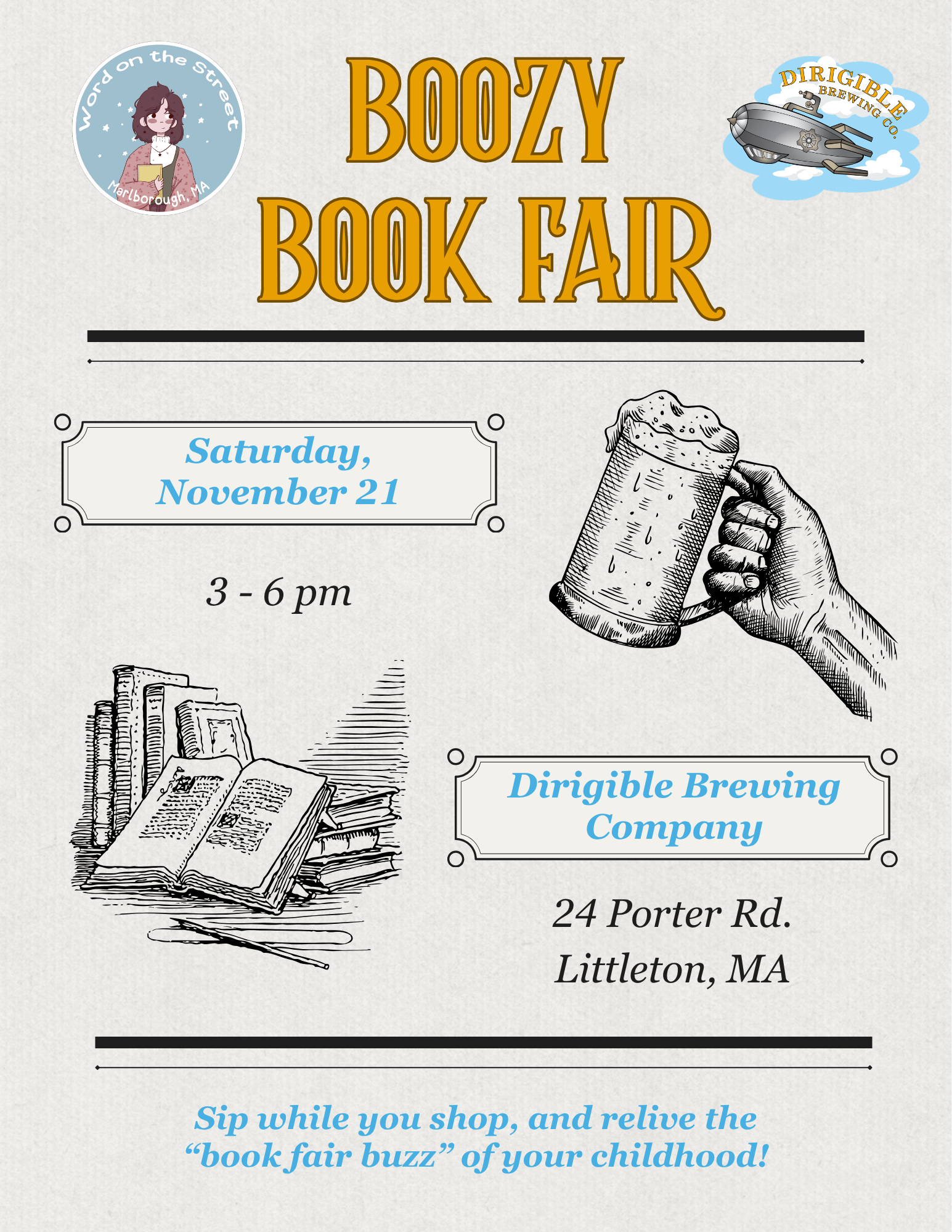 Boozy Book Fair