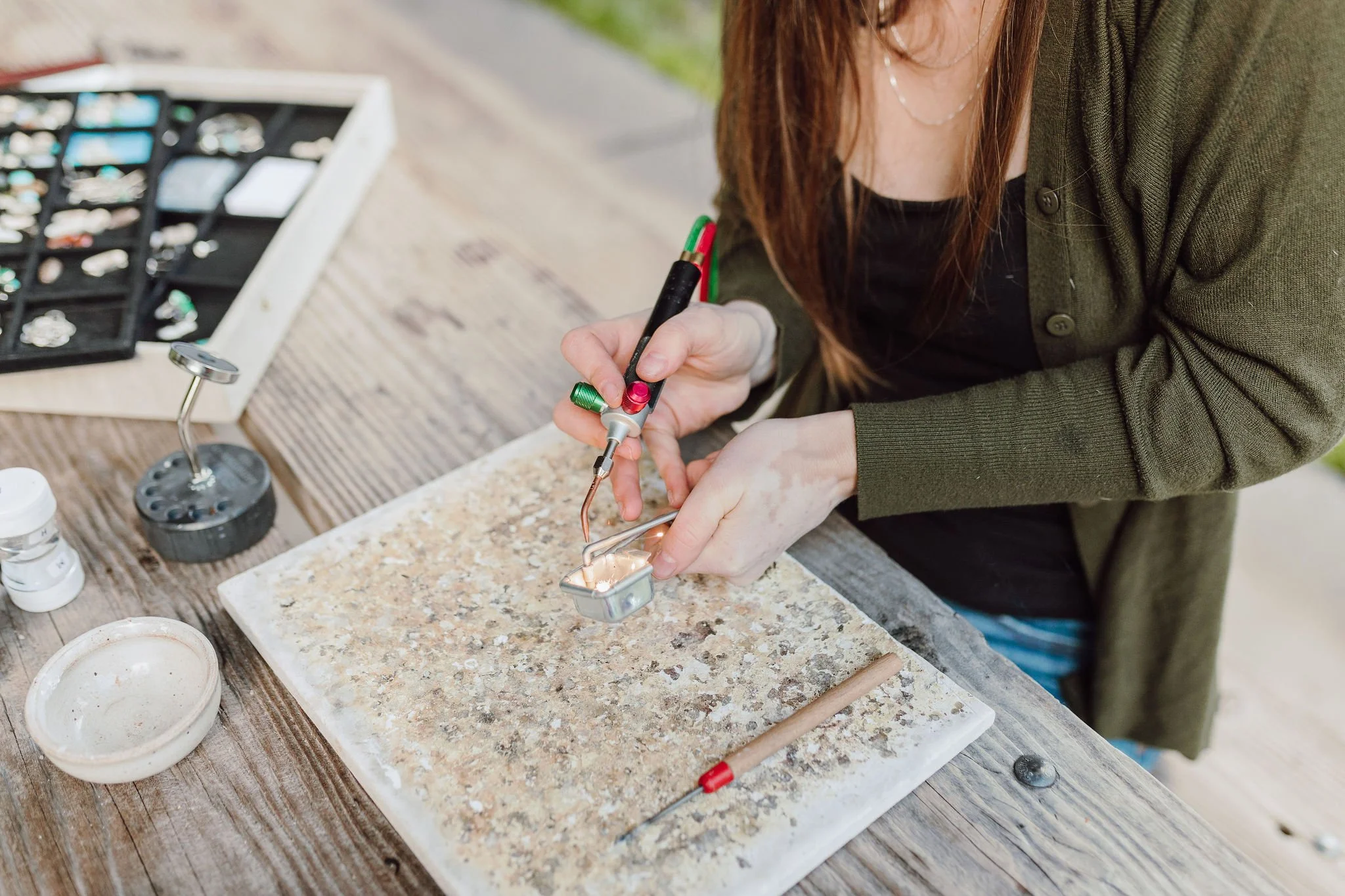 Writing you from the train