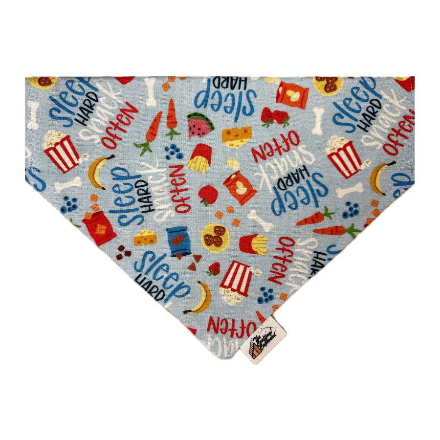 Snack Often Pet Collar Bandana