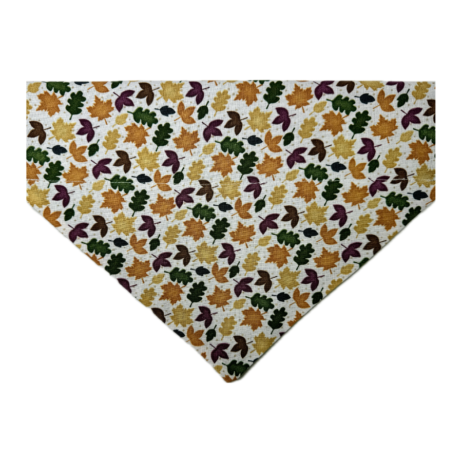 Falling Leaves Pet Collar Bandana