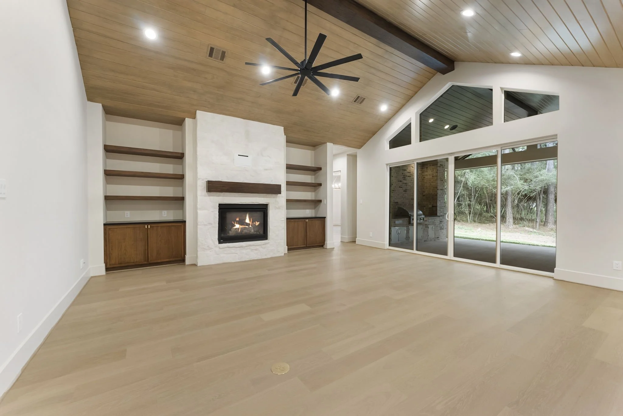 Living Room & Slider Doors to Patio