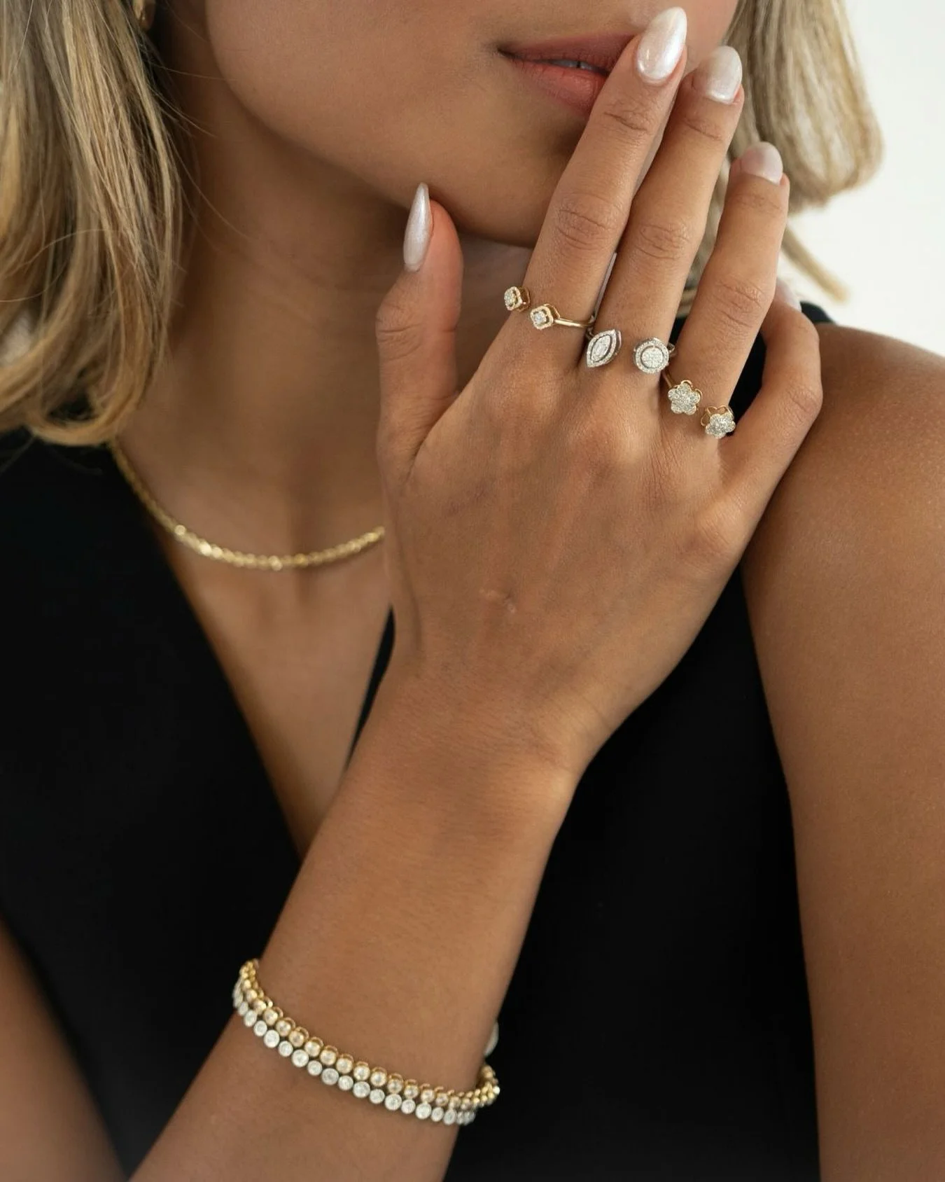 When all of your jewels just go together 😍