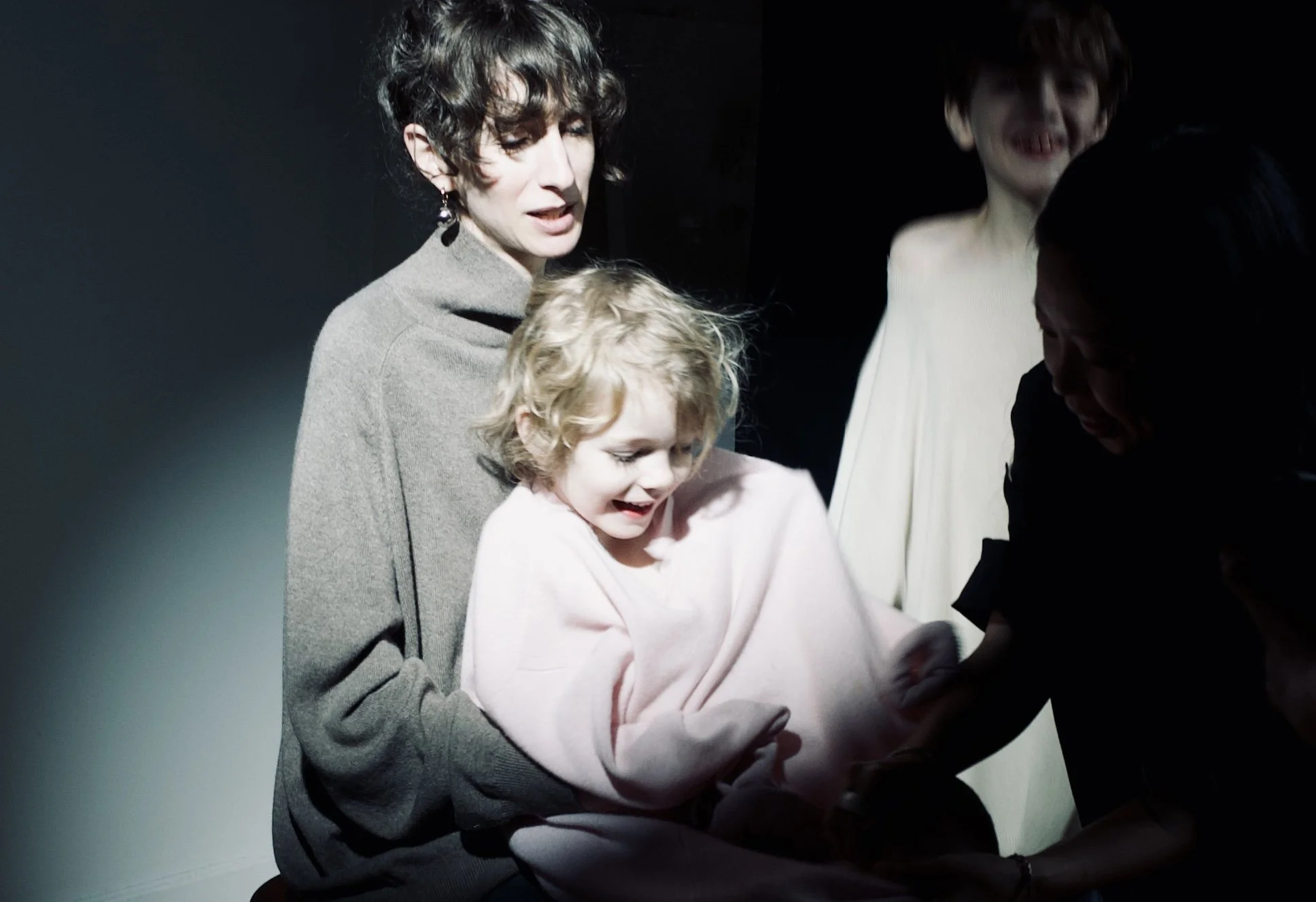  BTS_’What is in your hand’, Anna Pinkas (Visual &amp; Embroidery Artist) with her children Felix &amp; Mina, 2026 