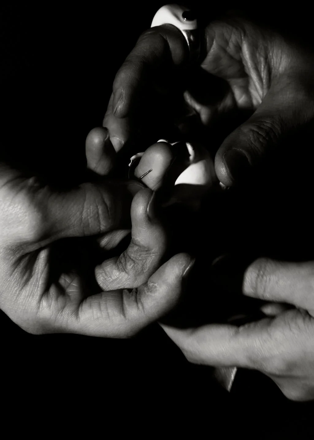  ‘What is in you hand’, Bonam’s Hand and Hanna’s Hand, 2026, photography by Tessa Belle Dillman 