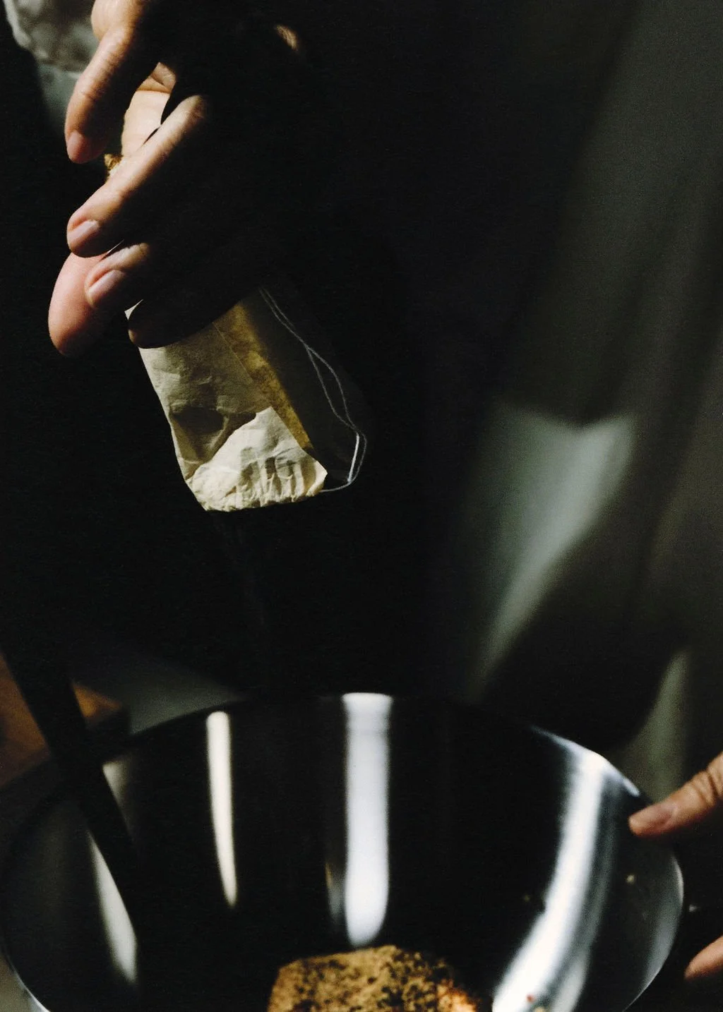   “What Is in Your Hand -Kiyomi Tanigawa”,   The making of Miso Bomb, 2026,  Photography by Tessa Belle Dillman 