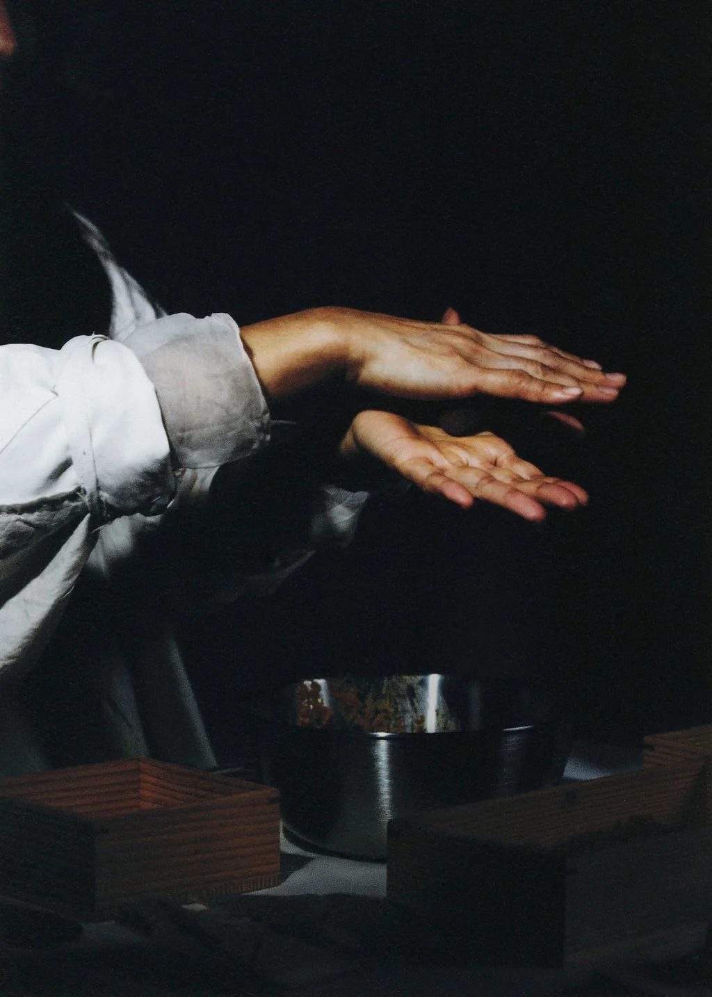   “What Is in Your Hand -Kiyomi Tanigawa”,   The making of Miso Bomb, 2026,  Photography by Tessa Belle Dillman 