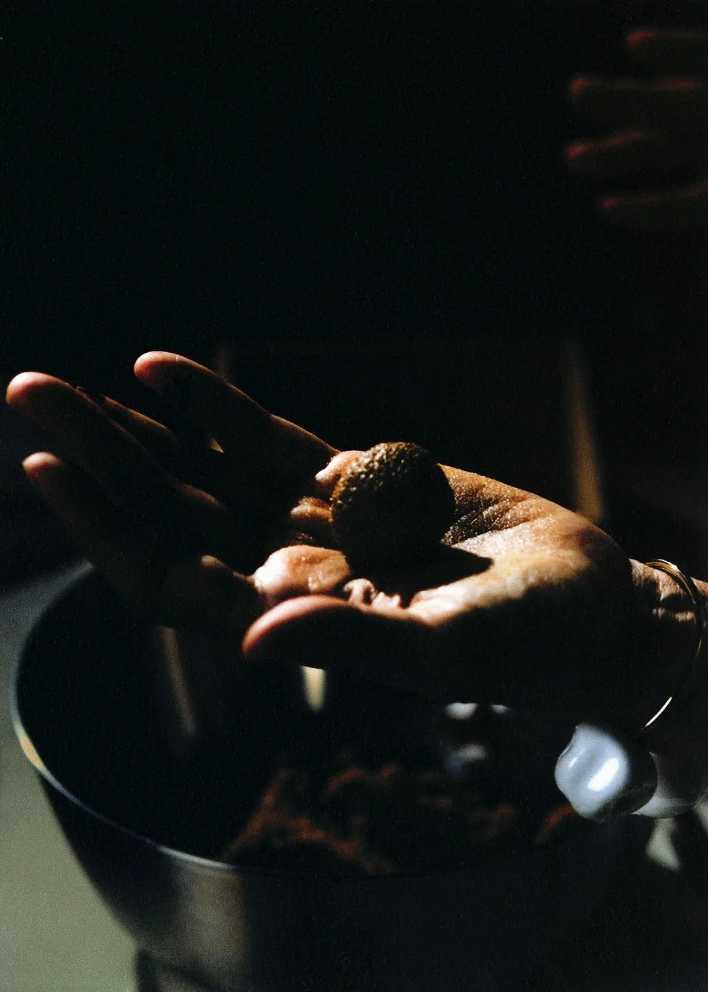   “What Is in Your Hand -Kiyomi Tanigawa”,   The making of Miso Bomb, 2026,  Photography by Tessa Belle Dillman 