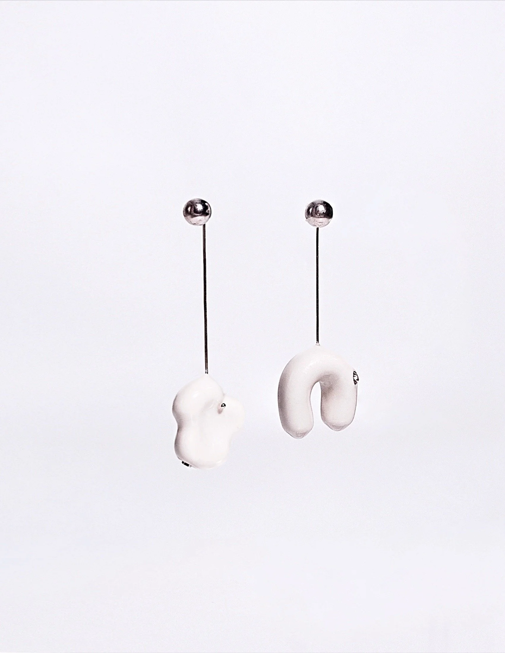 No.0324-Donut Charm Earring