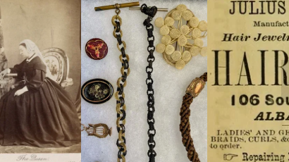 Live Demo: Victorian Hair Jewellery in the Making (Edmonton, Alberta)