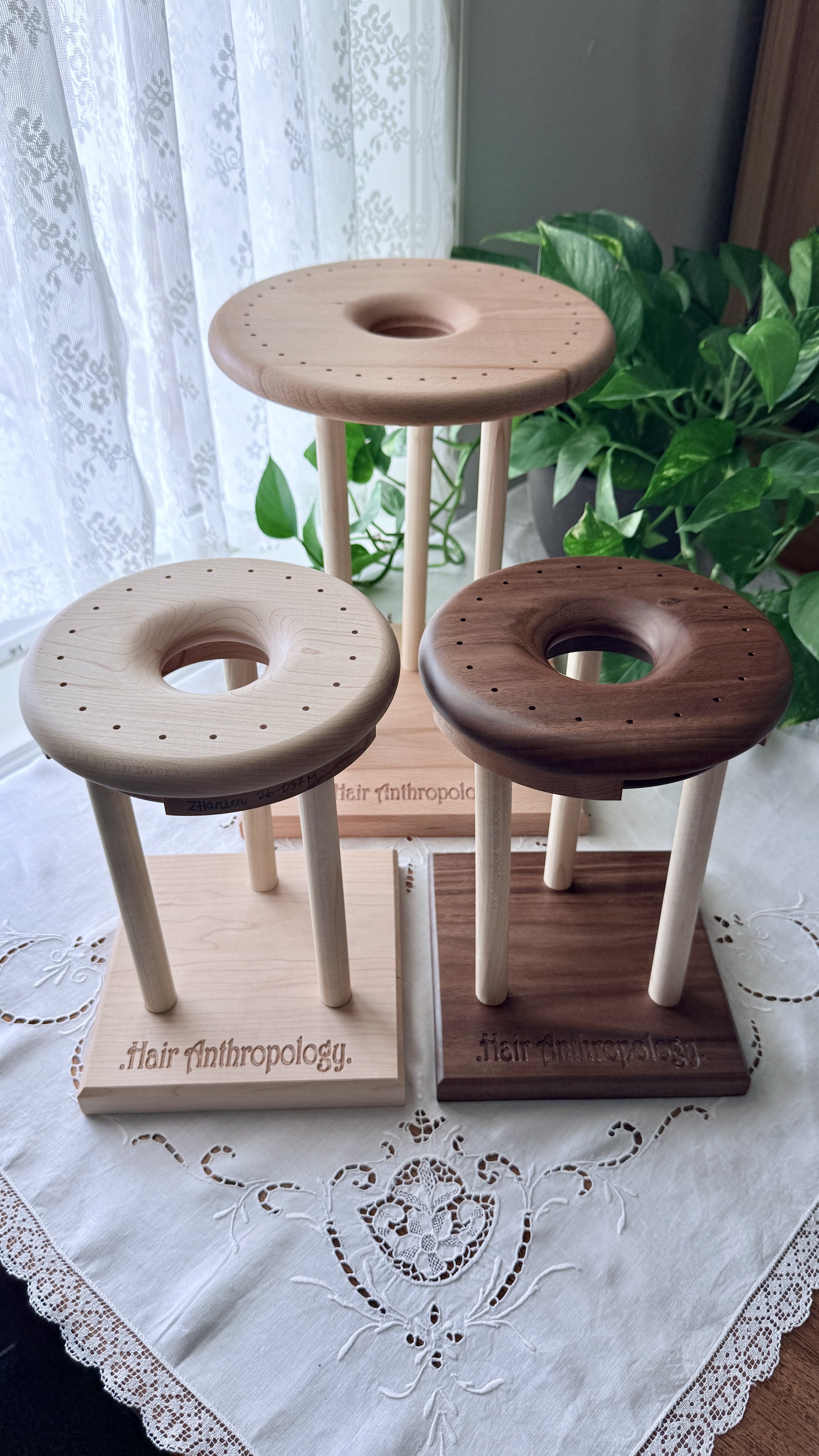 Hairwork Braiding Tables