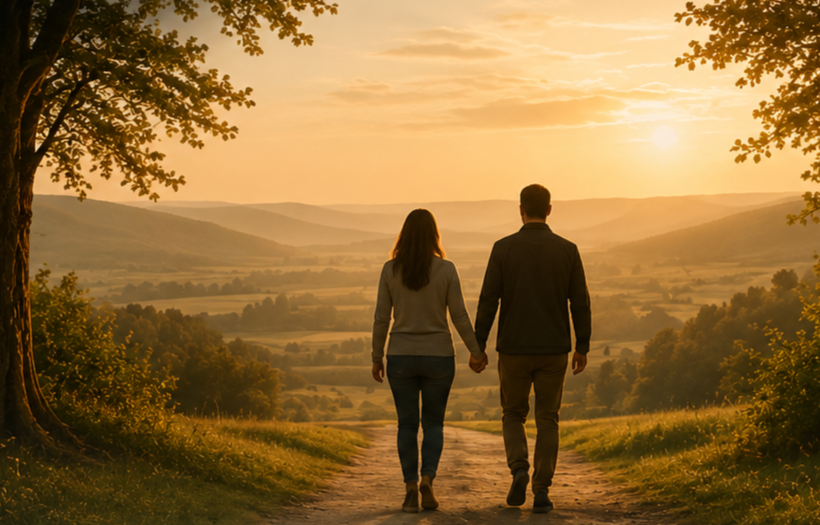 Online couples therapy helping partners improve communication, trust and connection.