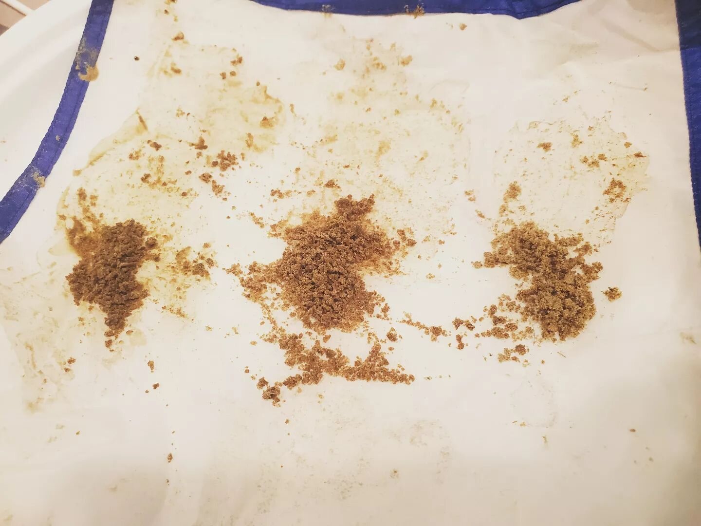 Three grades of primo Bubble hash.  Who wants to smoke some?