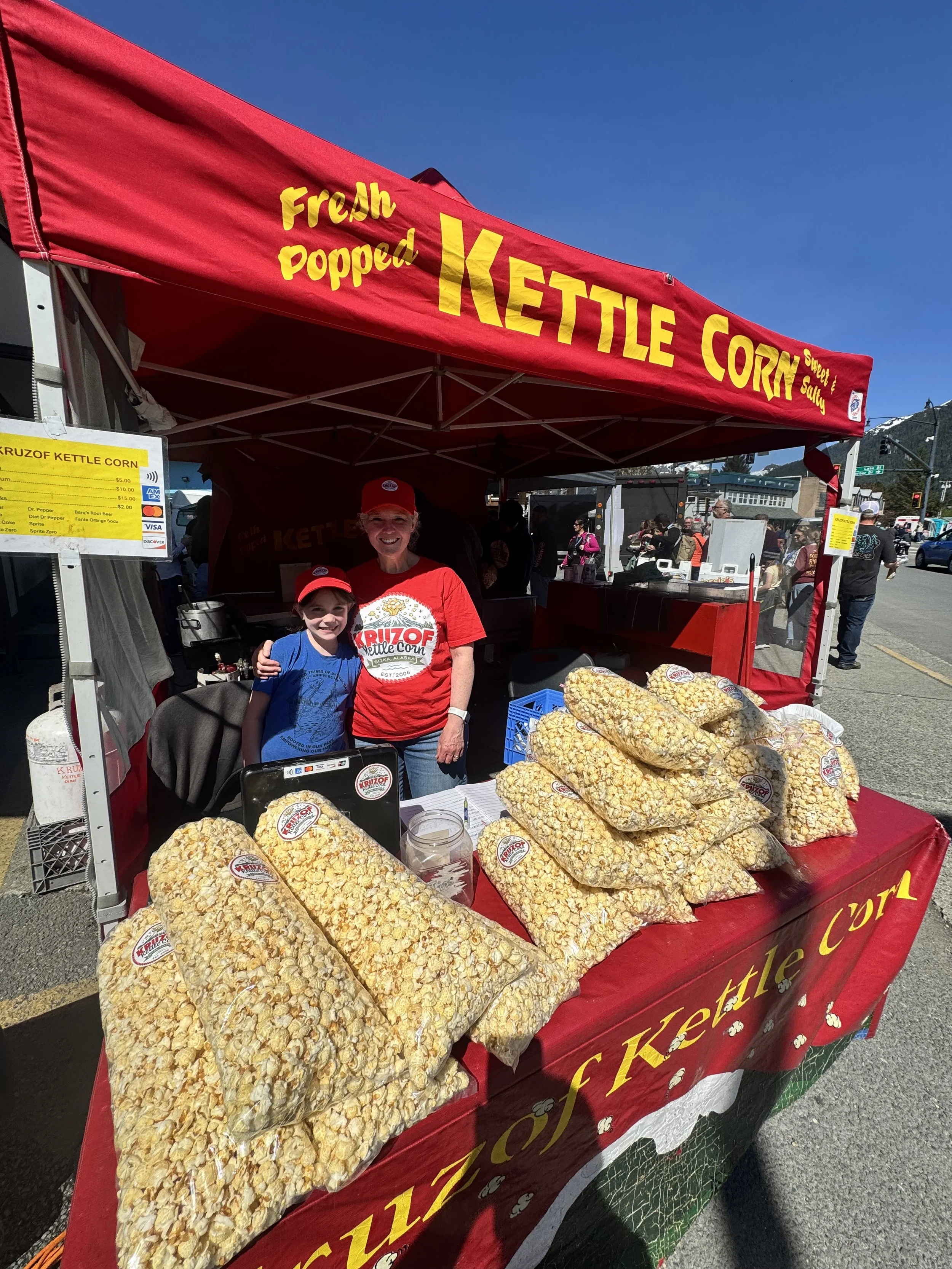 Kruzof Kettle Corn the best Kettle Corn in Sitka Alaska