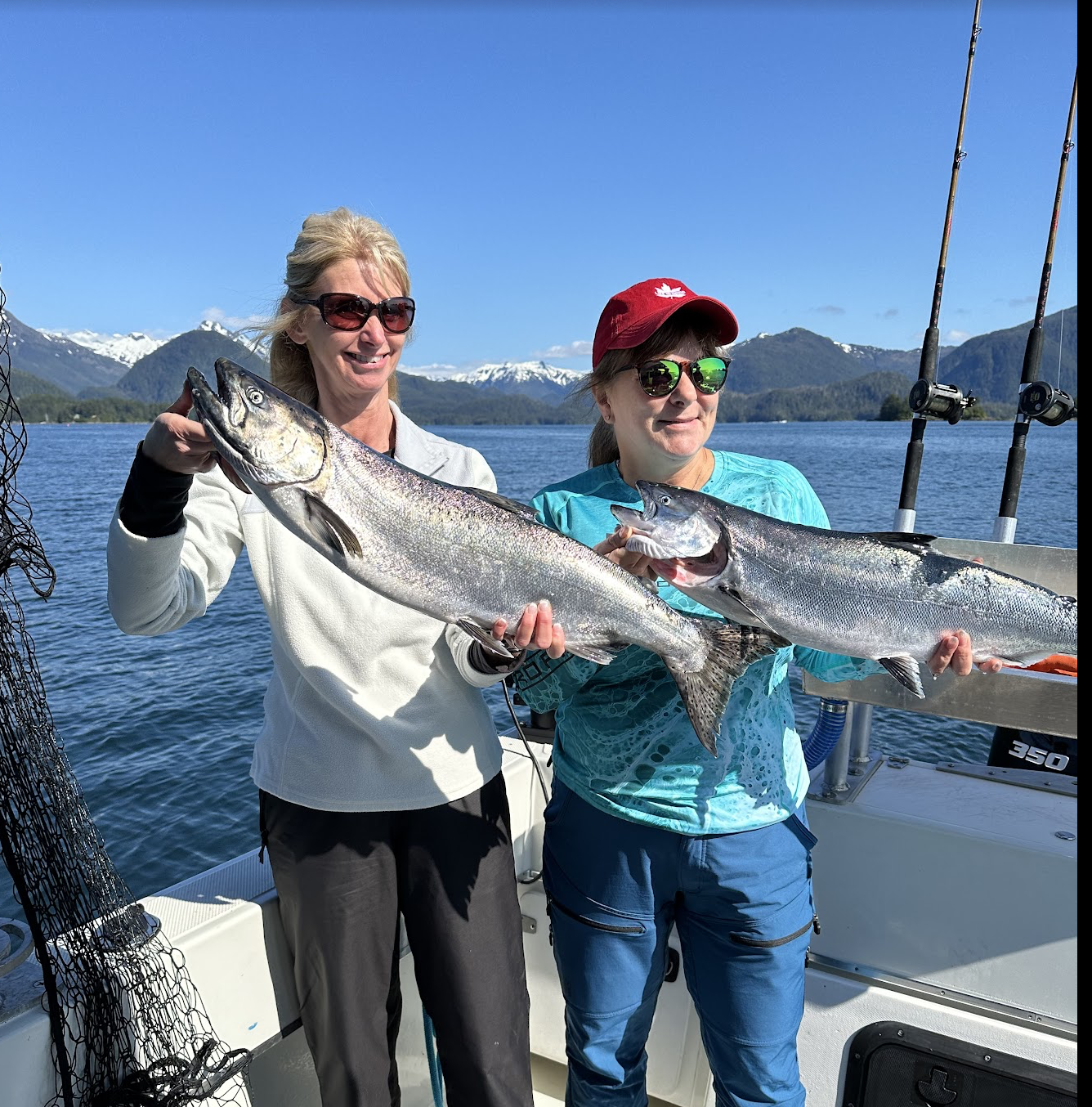 Salmon Fishing in Sitka, Alaska by Rana C