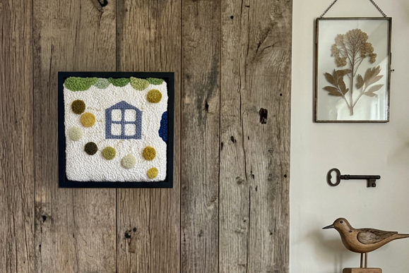 Creating&nbsp;Threads of Summer: How Marigolds from My Garden Inspired a Natural Dye Fiber Art Piece