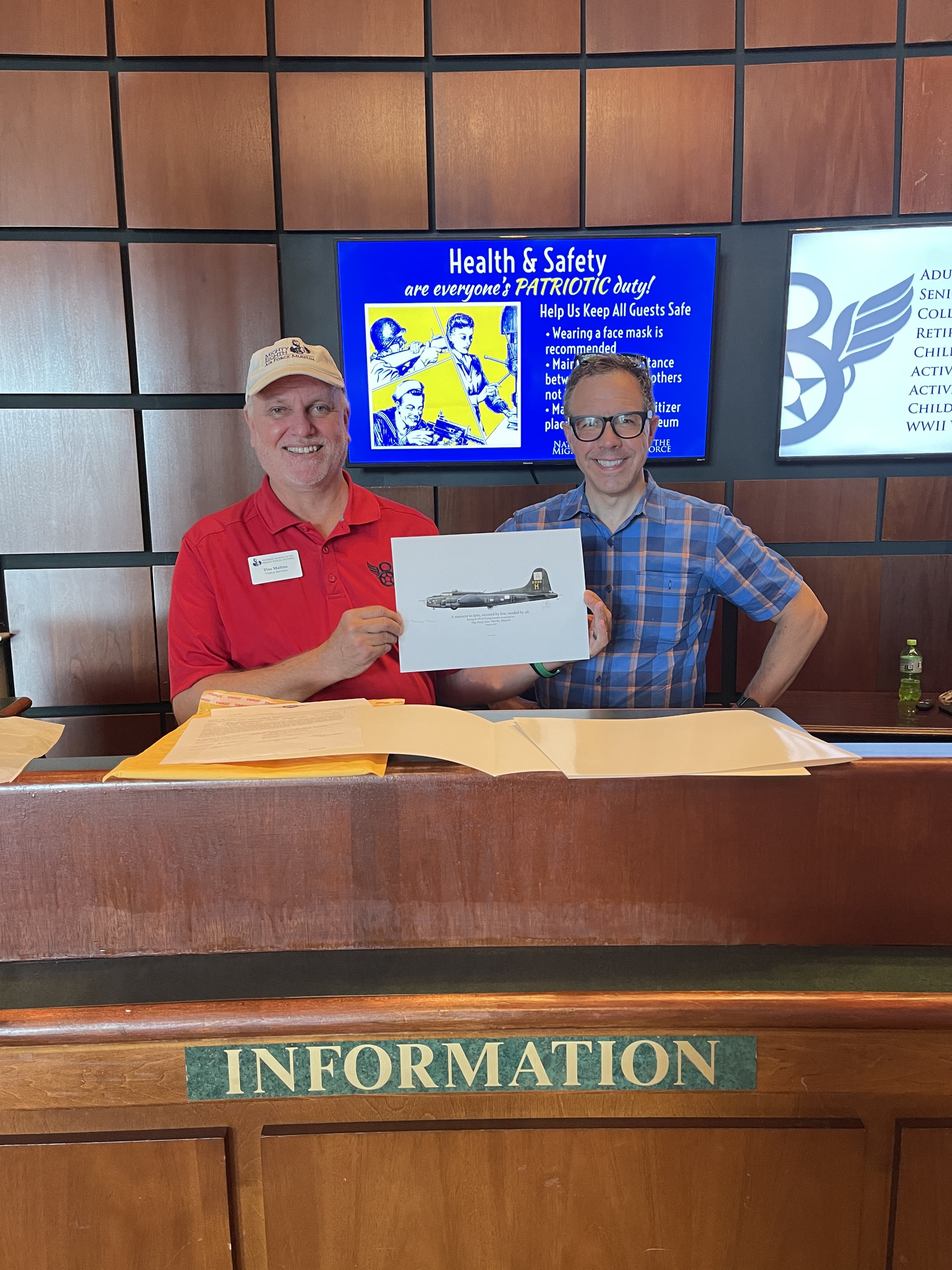 Morey Crow's B-17F is accessioned at the Mighty 8th museum in Savannah, GA