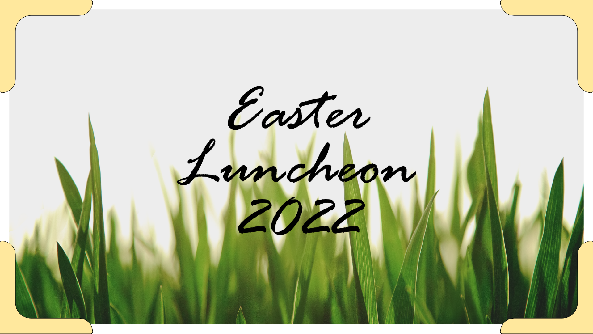 2022 Easter Luncheon
