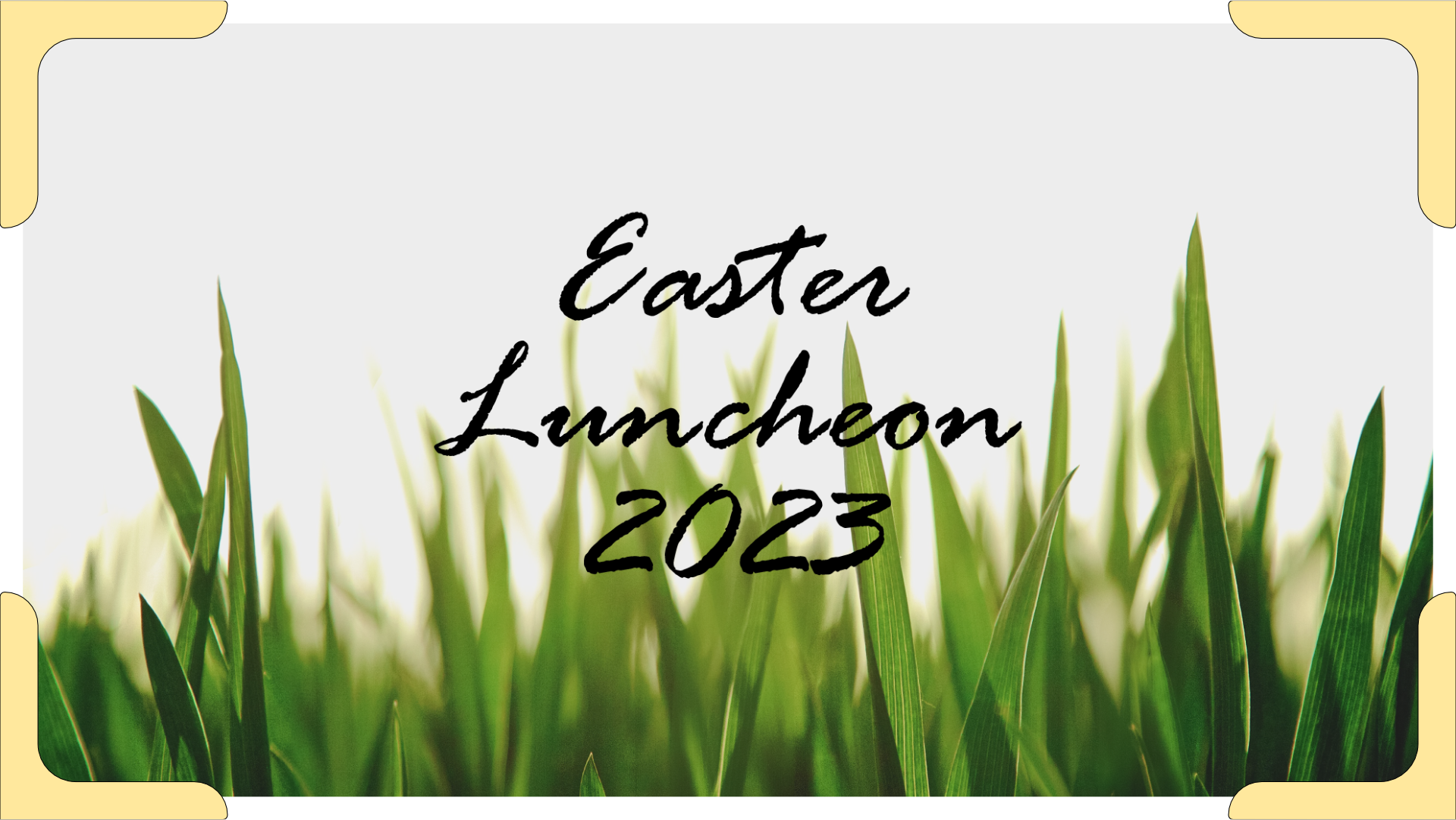2023 Easter Luncheon