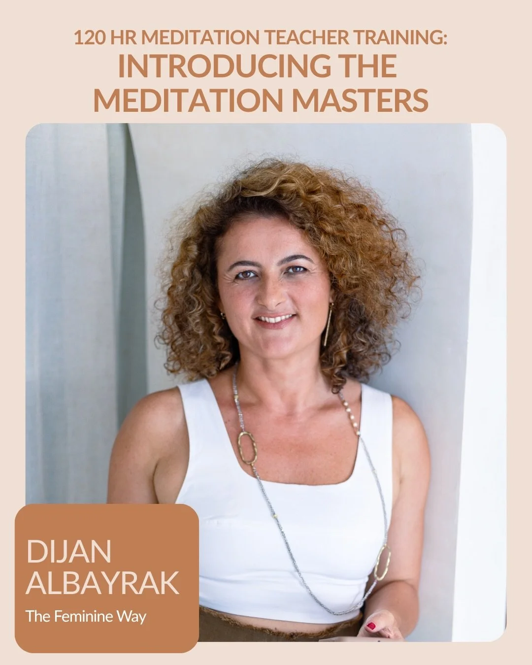 In a few weeks our inaugural Meditation Teacher Training will commence 🥳

Here are the other guest teachers who will host our weekend masterclasses (in addition to Randall!)

Dijan - who introduced us both to the marvelous world of the Mahavidyas an