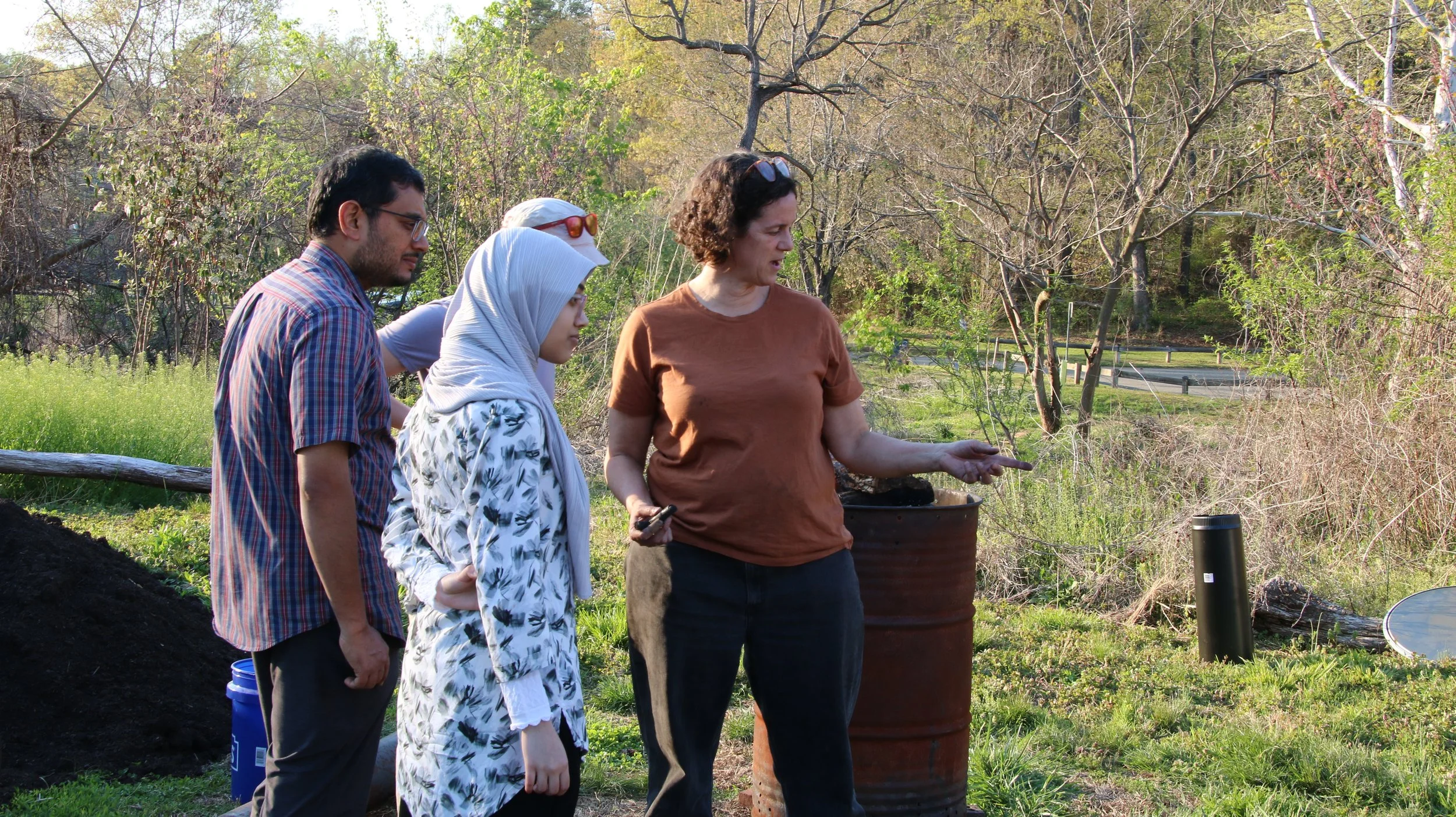 Describing Biochar, New Roots Farm, Charlottesville VA, 2026
