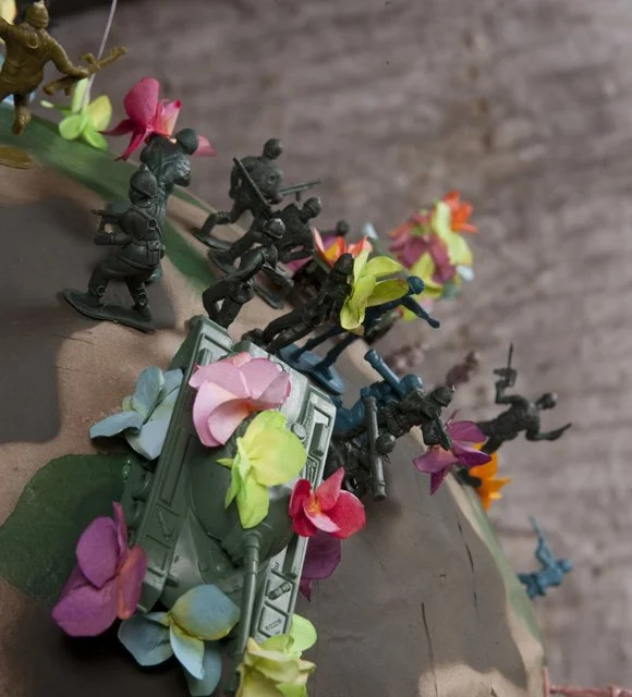 Goldilocks, Save the Word, Plan for War
Papier Maché, Army Men, Paper Flowers