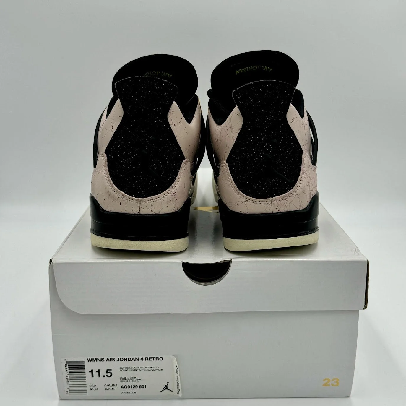 Jordan Retro Slit Red Splatter — Simply Sneakers