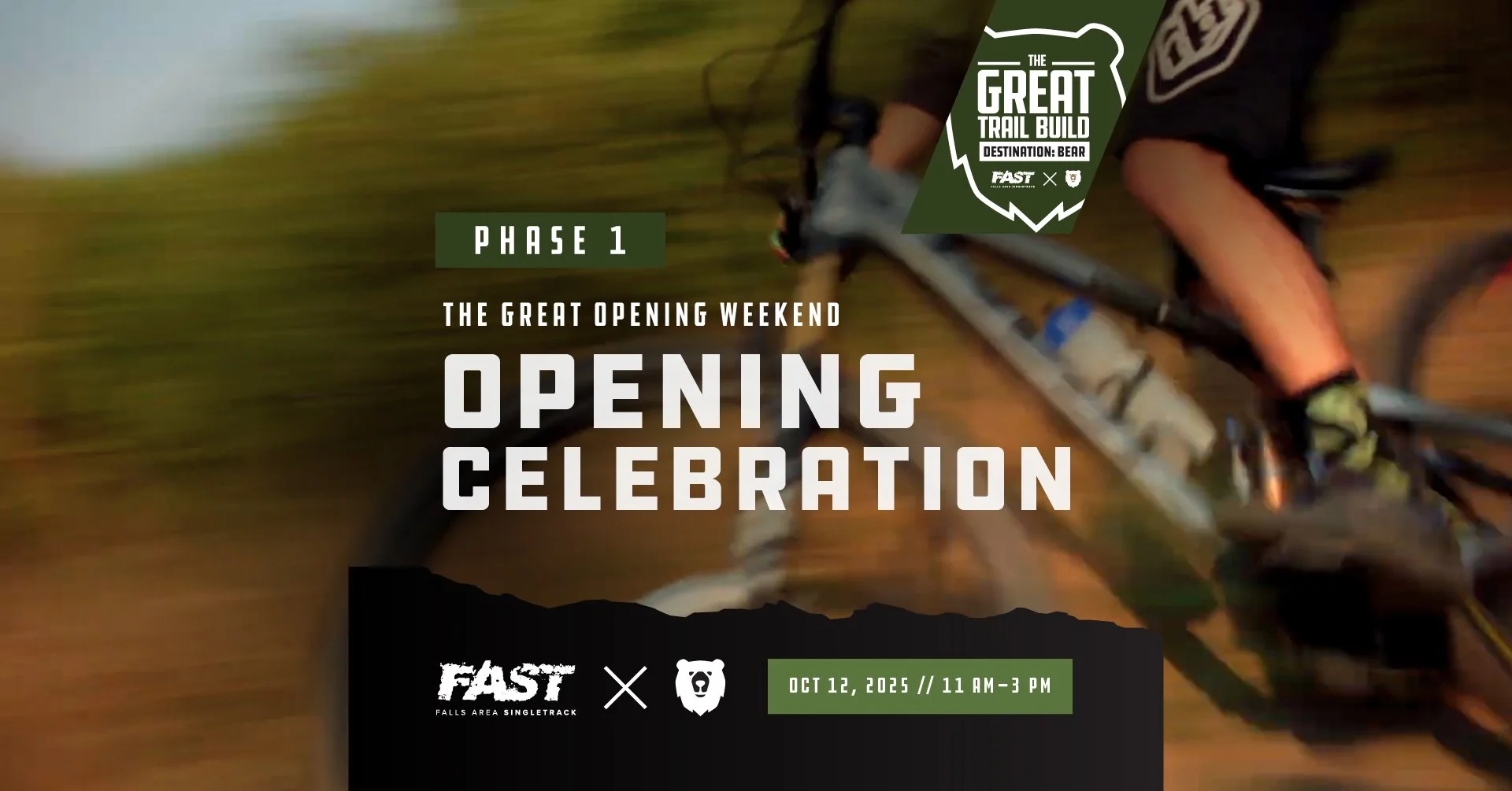 The Great Trail Build: Destination Bear – Phase 1: Opening Celebration