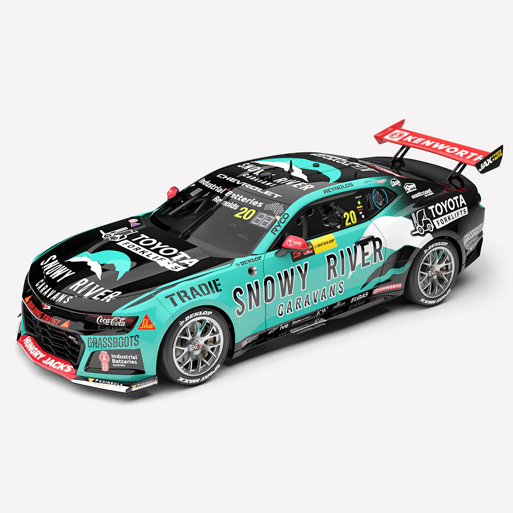 **PRE-ORDER** 1:18 SCALE CHEVROLET ZL1 CAMARO SNOWY RIVER RACING 2026 SYDNEY 500 DAVID REYNOLDS