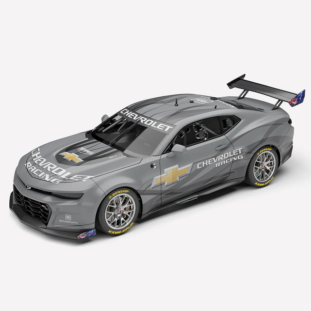**PRE-ORDER** 1:18 SCALE CHEVROLET ZL1 CAMARO TEAM 18 2026 AERO TEST LIVERY