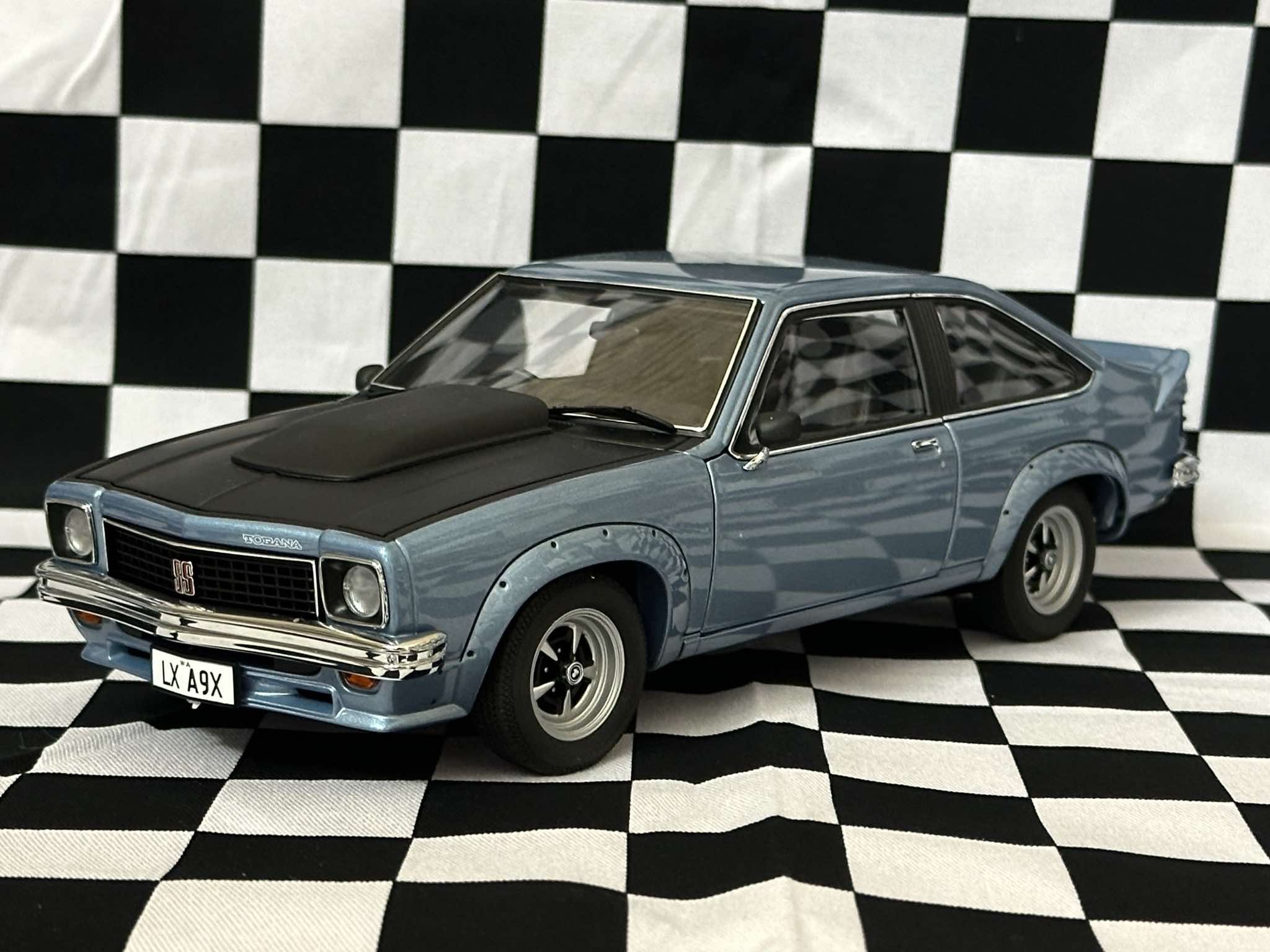 1:18 SCALE HOLDEN LX TORANA SS A9X OPTION ATLANTIS BLUE