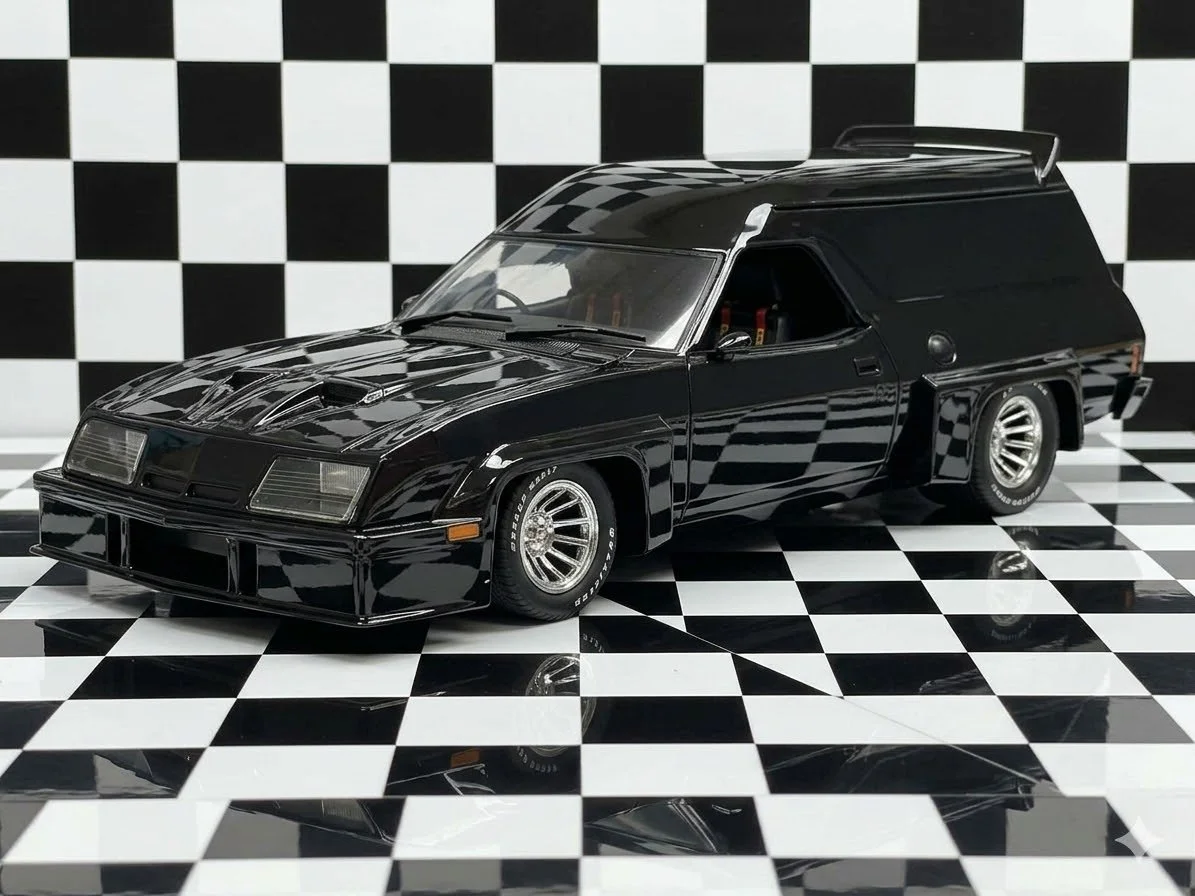 1:18 SCALE FORD XC CUSTOM PANEL VAN BLACKNITE