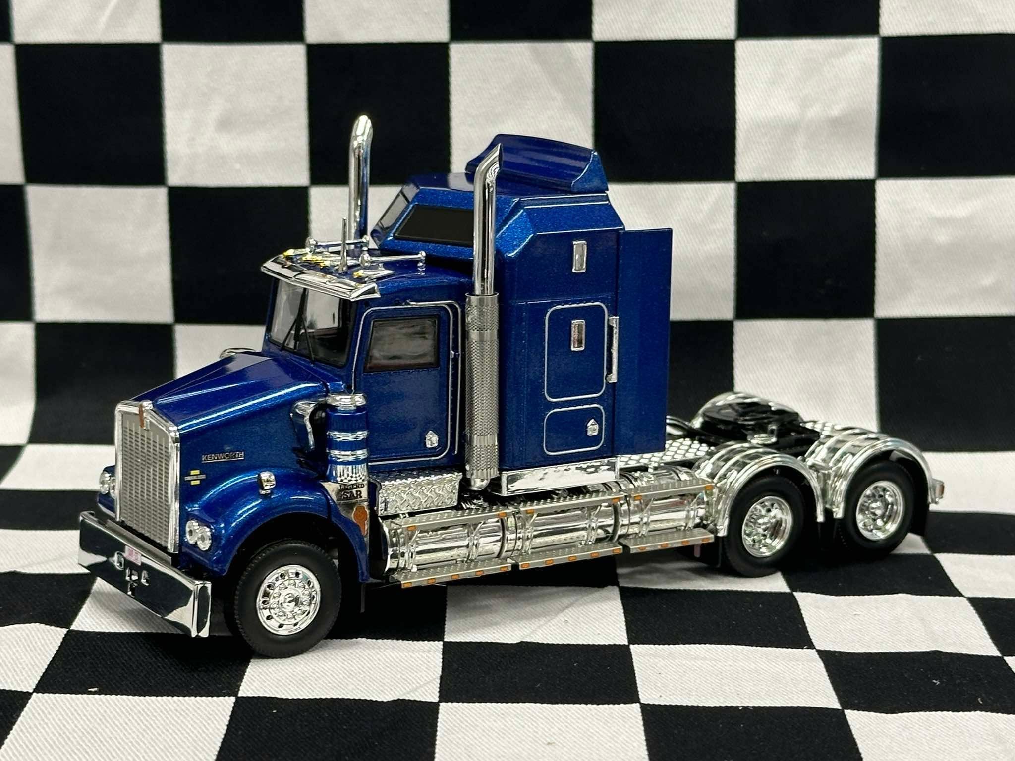 1:50 SCALE KENWORTH SAR METALLIC BLUE