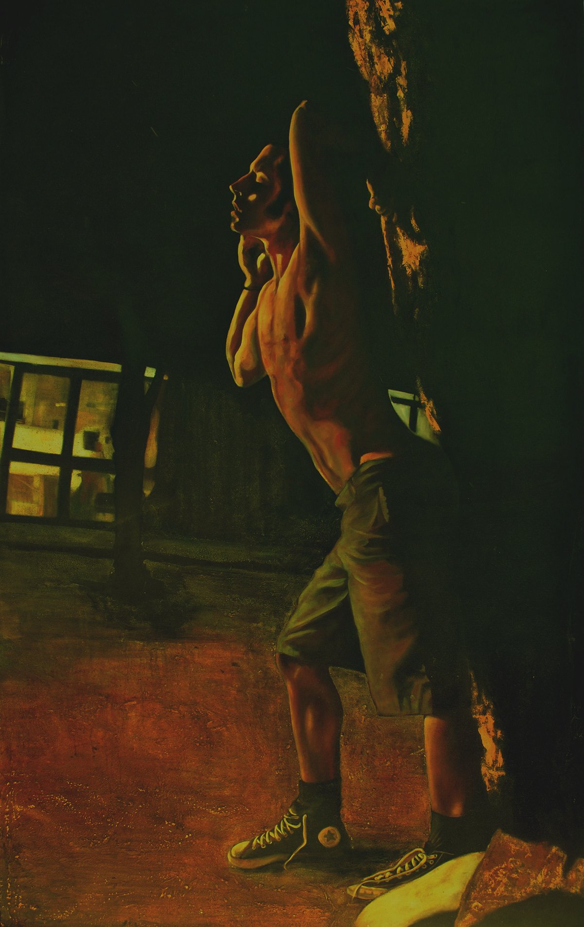 Saint Sebastian
Oil on Canvas
60" x 96"
2010