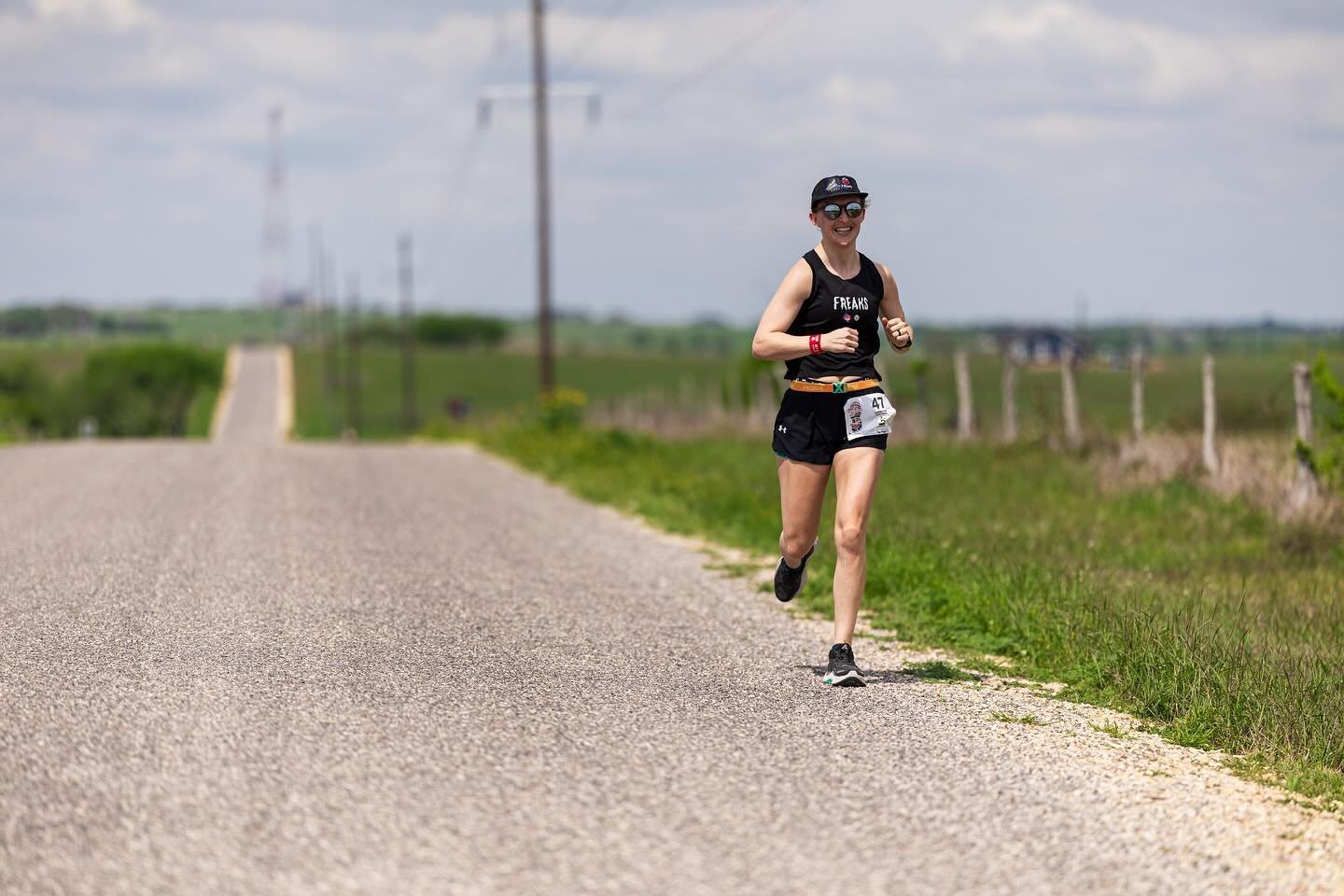 &ldquo;I would definitely do it again. My favorite part was racing as a team and getting to know each other in the downtime. The scenery was beautiful and it was great running out in places I haven&rsquo;t been before.
⠀⠀⠀⠀
Freaks made it fun with ju