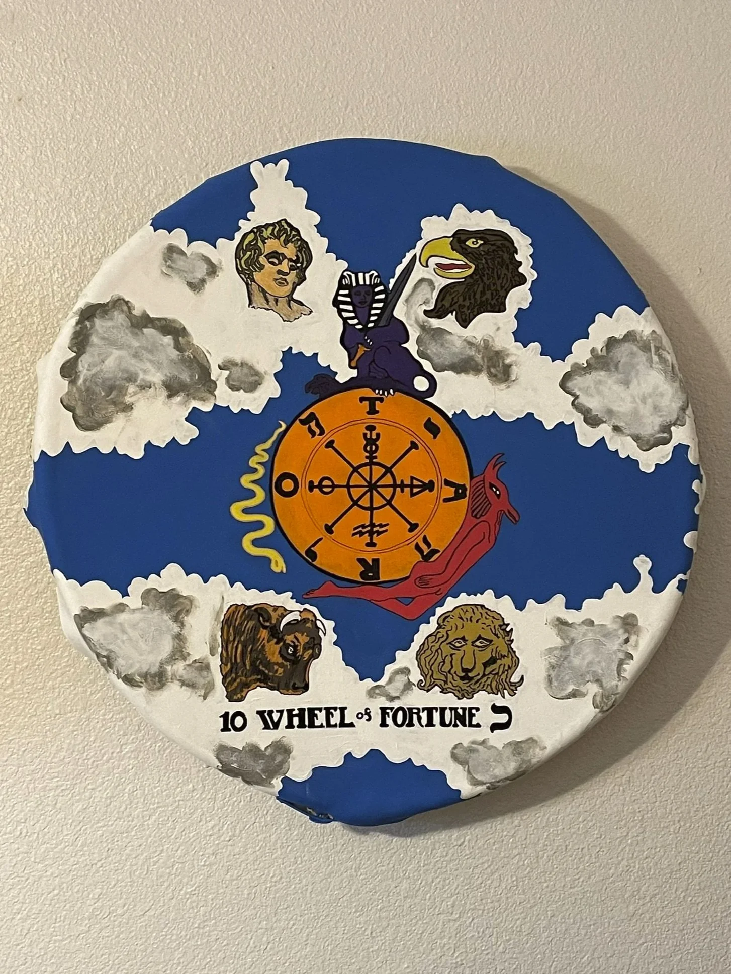 TAROT KEY 10 = WHEEL of FORTUNE