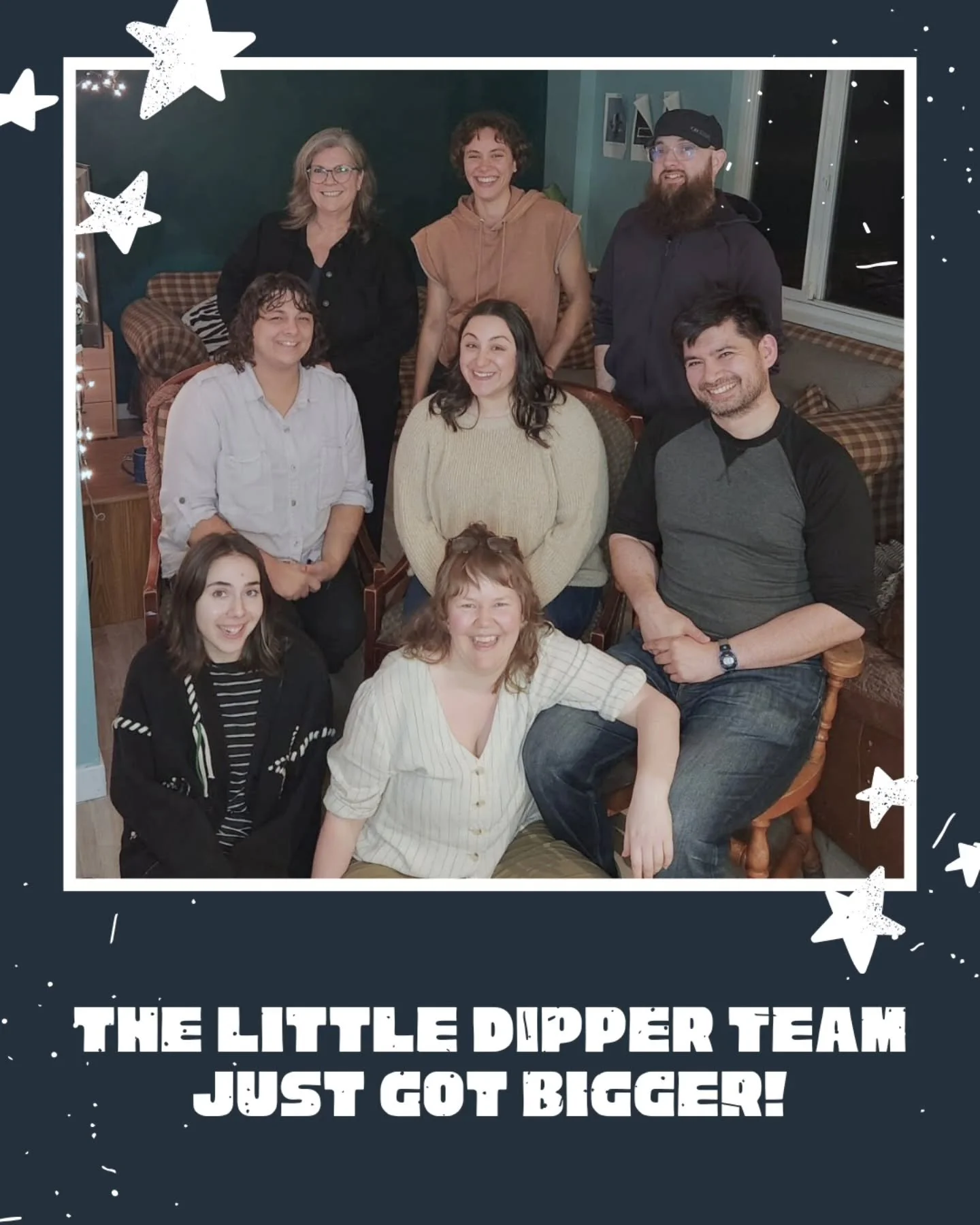 The Little Dipper Team just got bigger! 

It's our pleasure to welcome 4 season producers to help us with Tempting Providence. 

Keep an eye out here as we introduce them over the next couple of weeks!