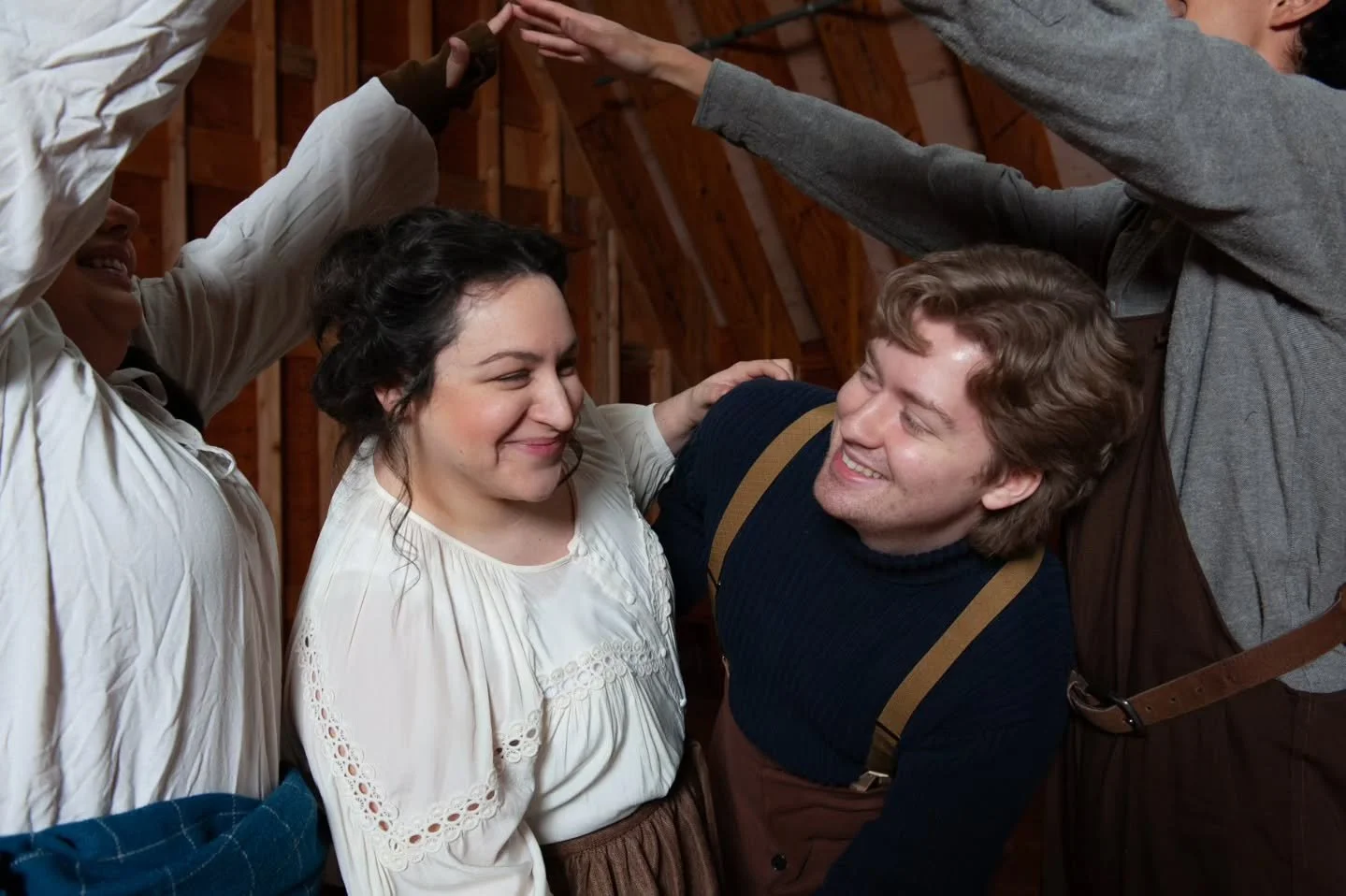 Preview of Tempting Providence is today! 

There are still seats left. 
Dress warm! If you're coming tonight. 

TEMPTING PROVIDENCE is on until March 29th.
At Swallowfield Farm 
Tickets at: littledippertheatre.com

Photos: @diannaneufeldtlewis
Costum