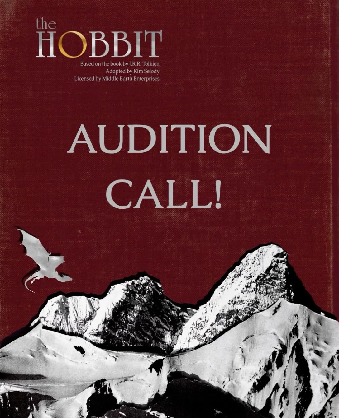Come join the adventure! We&rsquo;re holding auditions for The Hobbit by Kim Selody on Oct 18 and 21, with callbacks on the 25. Visit our website to sign up, or follow the link in our bio. We hope to see you there!