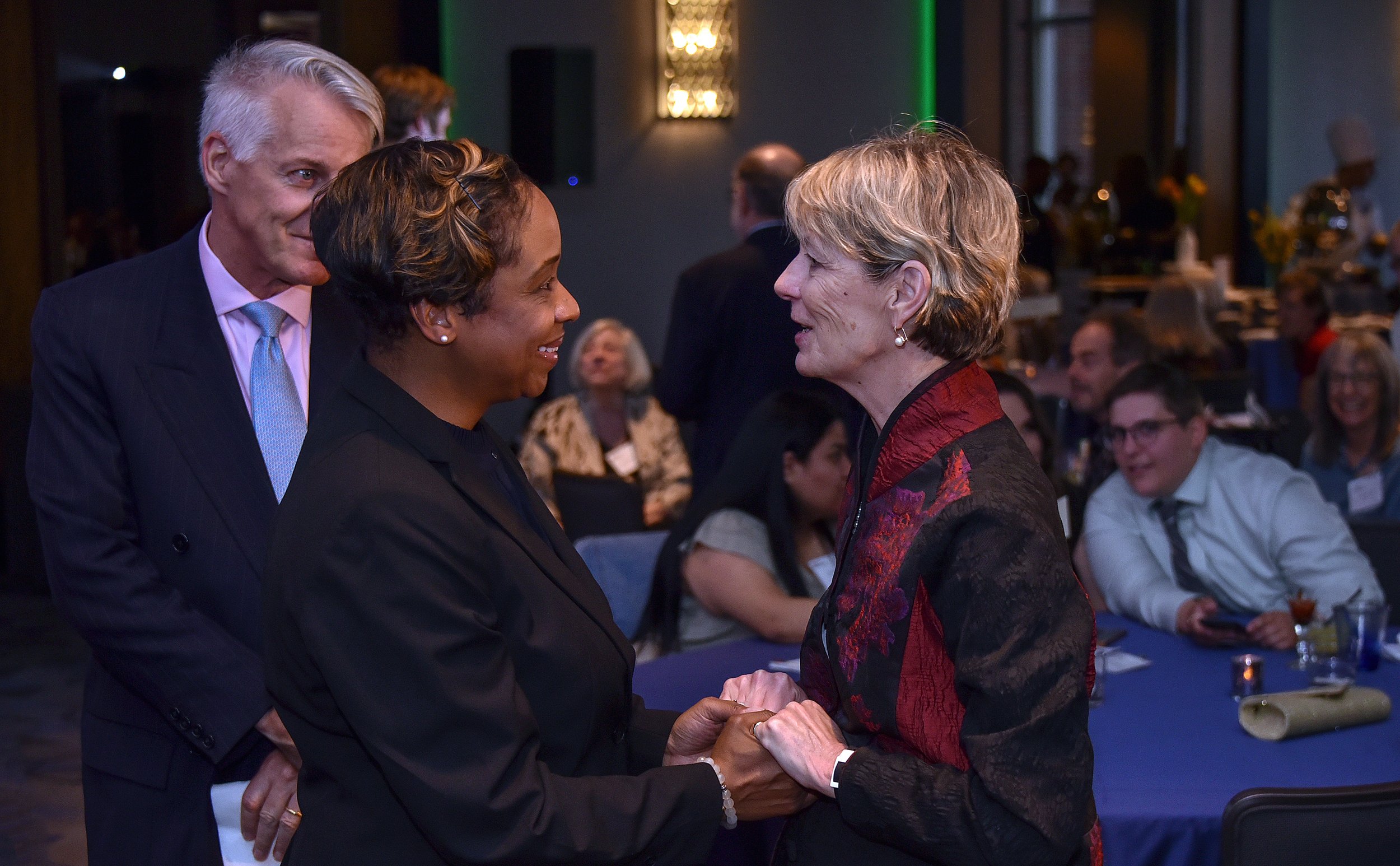 Attorney General Andrea Campbell and former Secretary of Health and Human Services Marylou Sudders