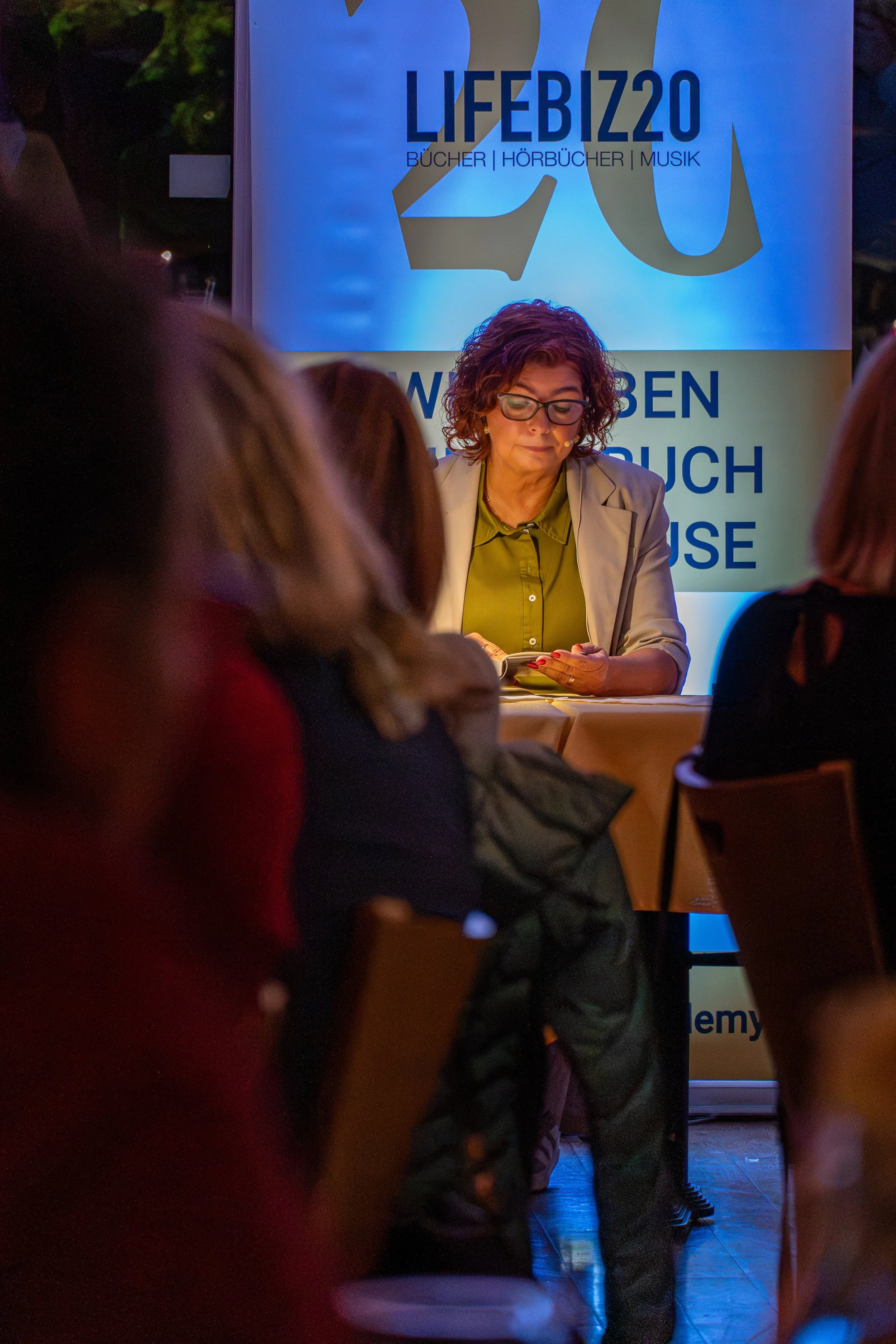 Buchpräsentation beim Rasthaus „Zum Dokl”