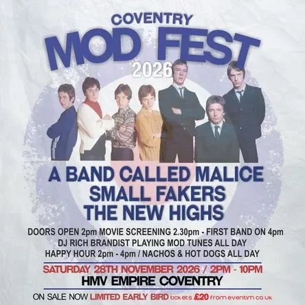 A BAND CALLED MALICE // COVENTRY