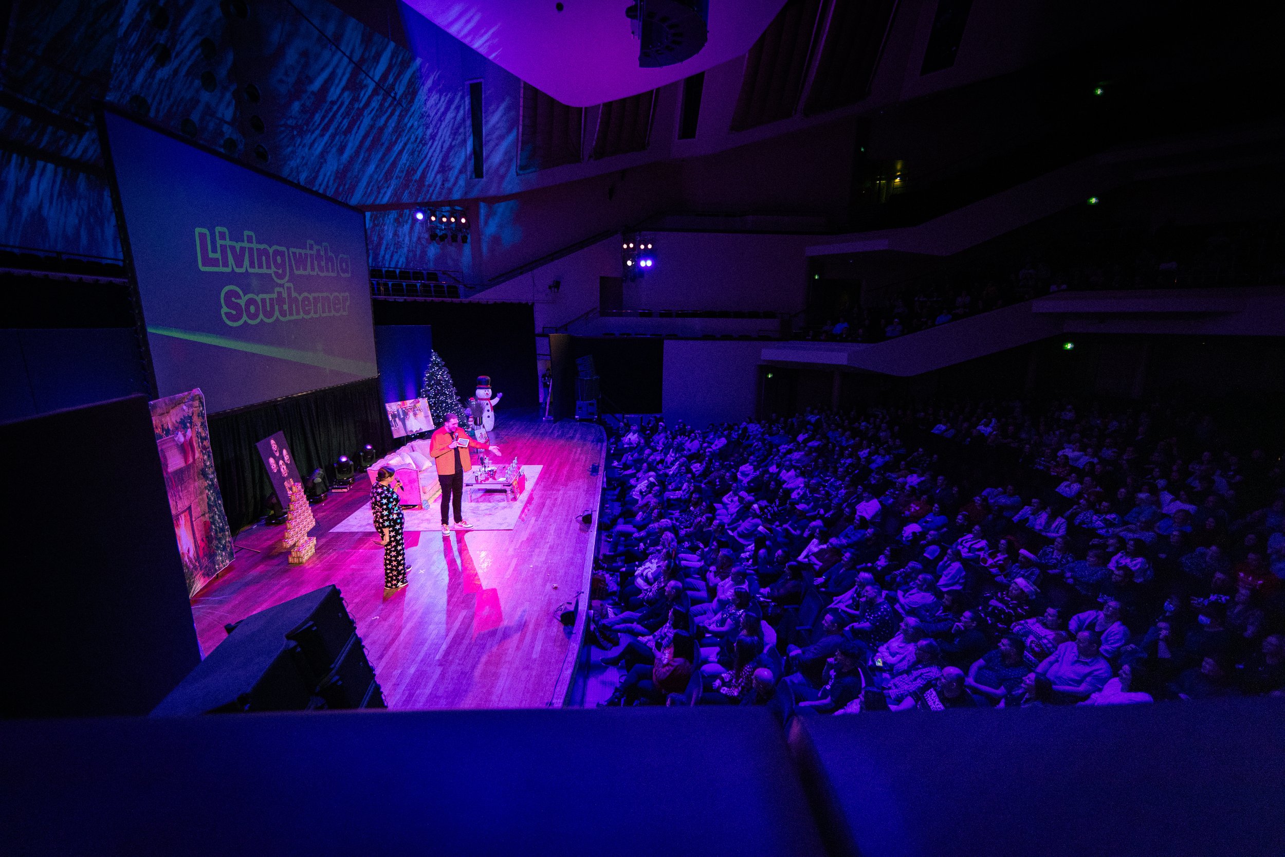 High quality picture of LadBaby Live taken by Ben McConnachie (Crescent Creative) for a live event campaign in Nottingham.
