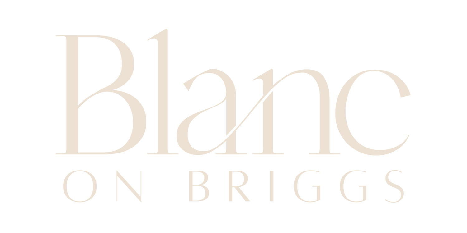 Blanc on Briggs