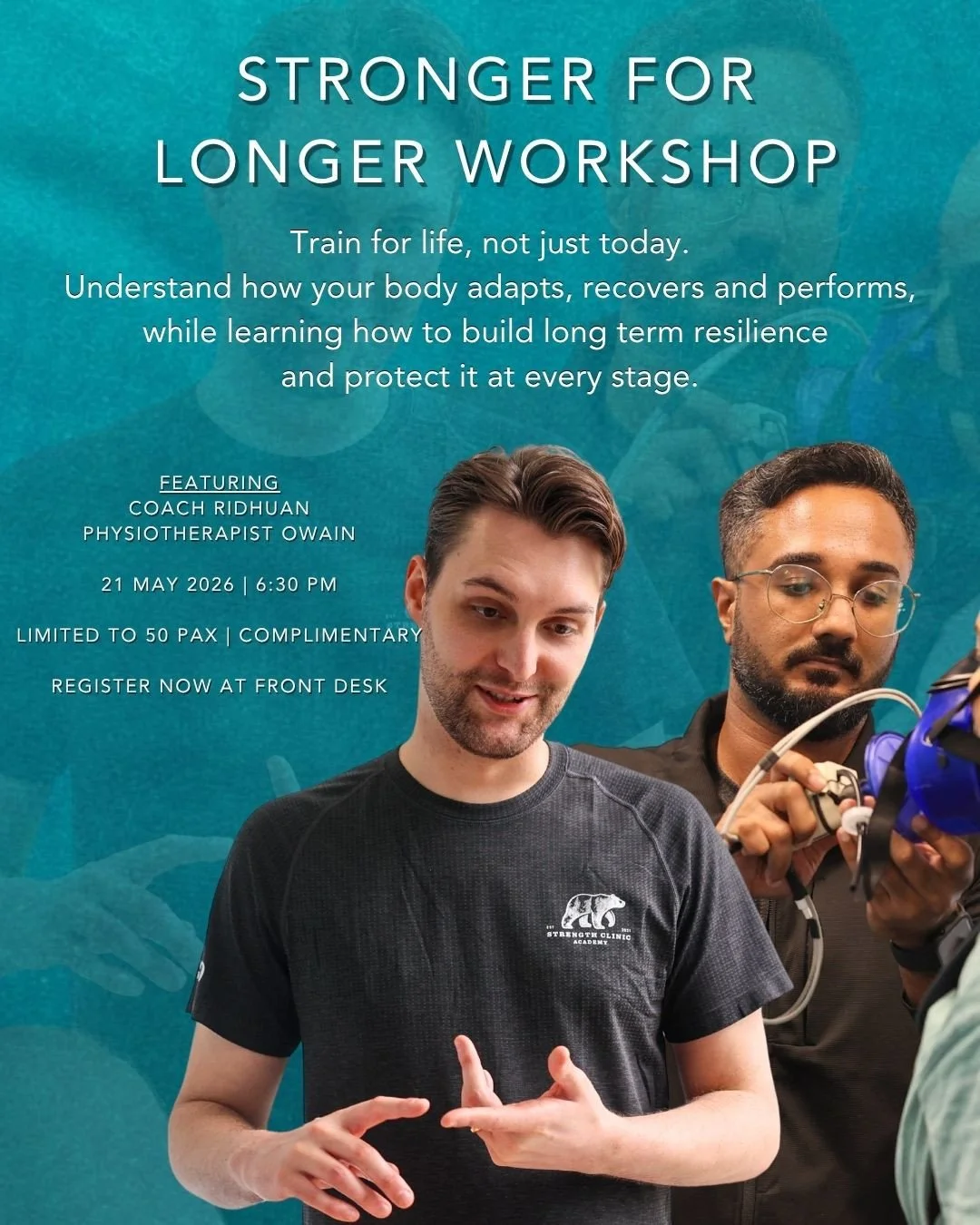 We don&rsquo;t just age in years, we age in how we adapt, recover and perform.⁠
⁠
From your 30s onwards, muscle mass can decline by up to 3&ndash;8% per decade if nothing is done about it, with strength dropping even faster. ⁠
⁠
Recovery slows and sm