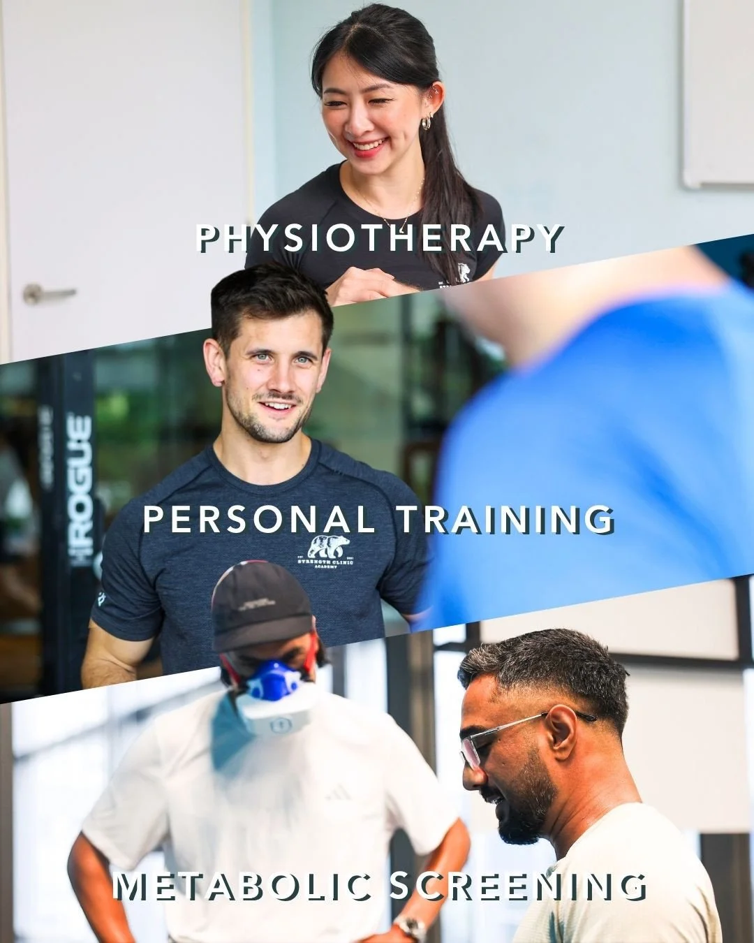 What we do best.⁠
⁠
Physiotherapy. Personal Training. Metabolic Screening.⁠
⁠
Build. Maintain. Perform.⁠
⁠
Assess first.⁠
Train with purpose.⁠
Progress with precision.⁠
⁠
No guesswork. Just a system that works.⁠
⁠
OUE Downtown⁠
6 Shenton Way, OUE Dow