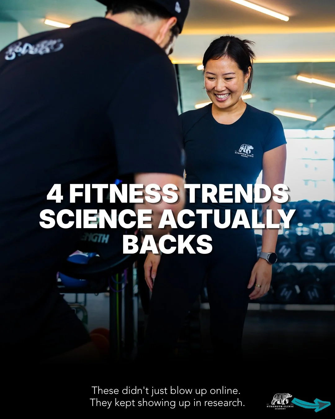 The fitness industry moves fast. Most of it fades.⁠
⁠
These four have been studied long enough to actually mean something. Zone 2, strength training for longevity, recovery tracking, creatine. Not new. Not flashy. Just consistently backed by research