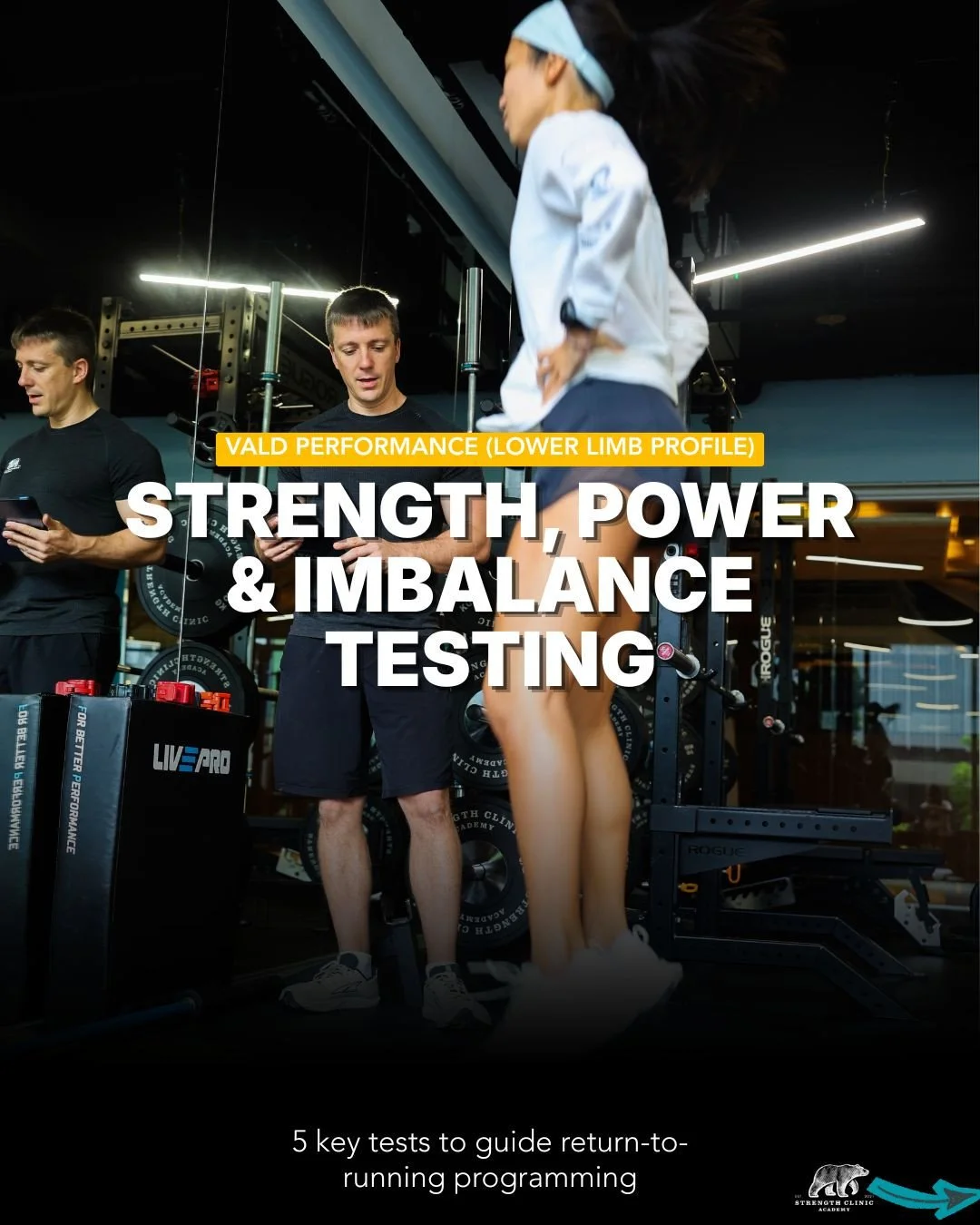 Jasmine came in with a hip and groin injury referring from her lower back that had taken her completely out of competitive running.⁠
⁠
Getting her back wasn't just about pain going away. It was about making sure her body was actually ready, structura